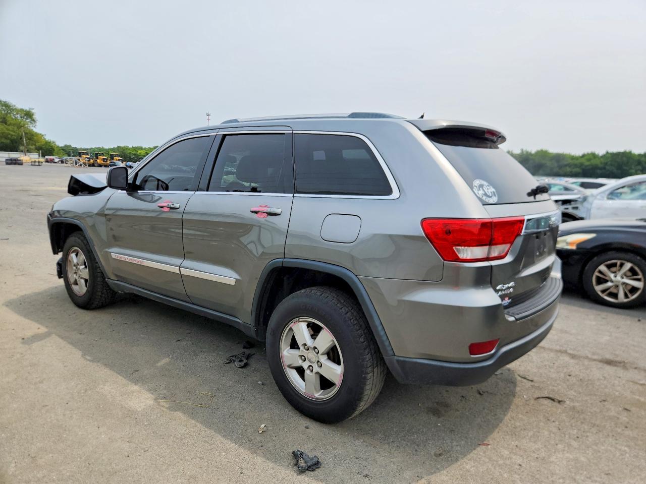 2012 Jeep Grand Cherokee Laredo Gray vin: 1C4RJFAG5CC277099