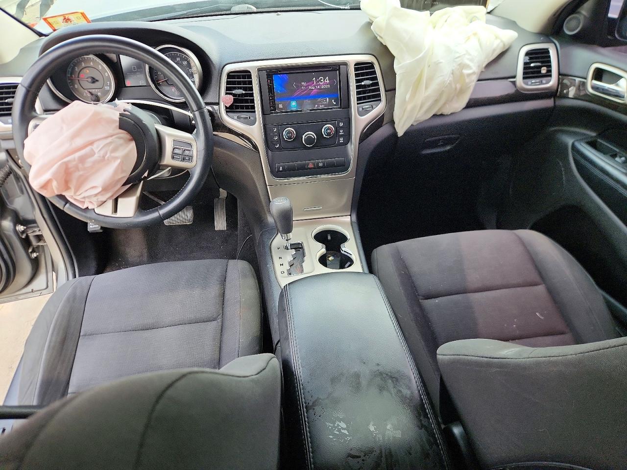 2012 Jeep Grand Cherokee Laredo Gray vin: 1C4RJFAG5CC277099