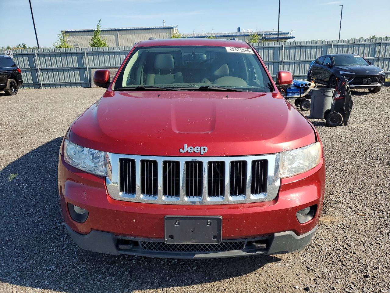 2012 Jeep Grand Cherokee Laredo Red vin: 1C4RJFAG5CC292055