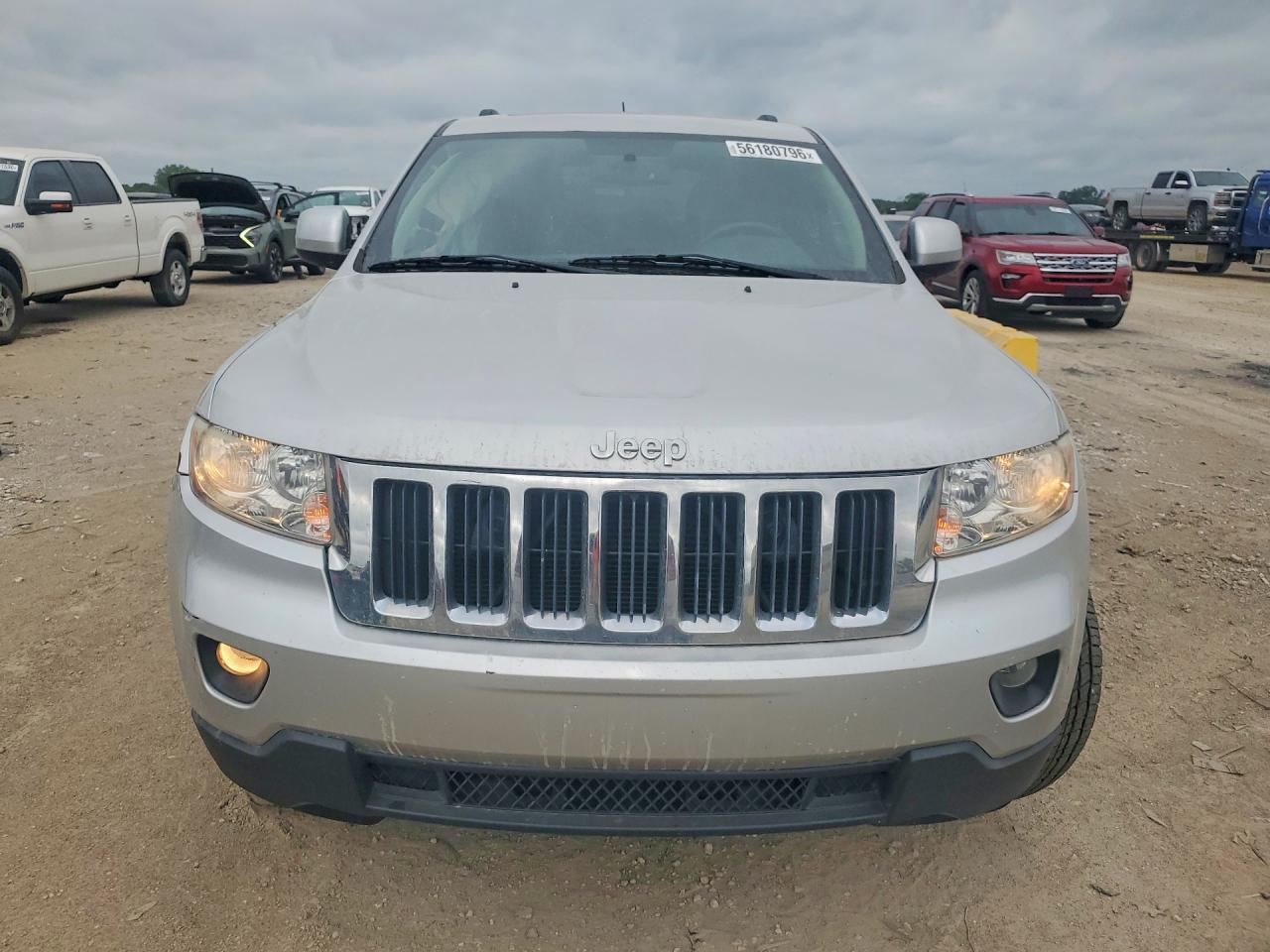 2012 Jeep Grand Cherokee Laredo Silver vin: 1C4RJFAG5CC332425
