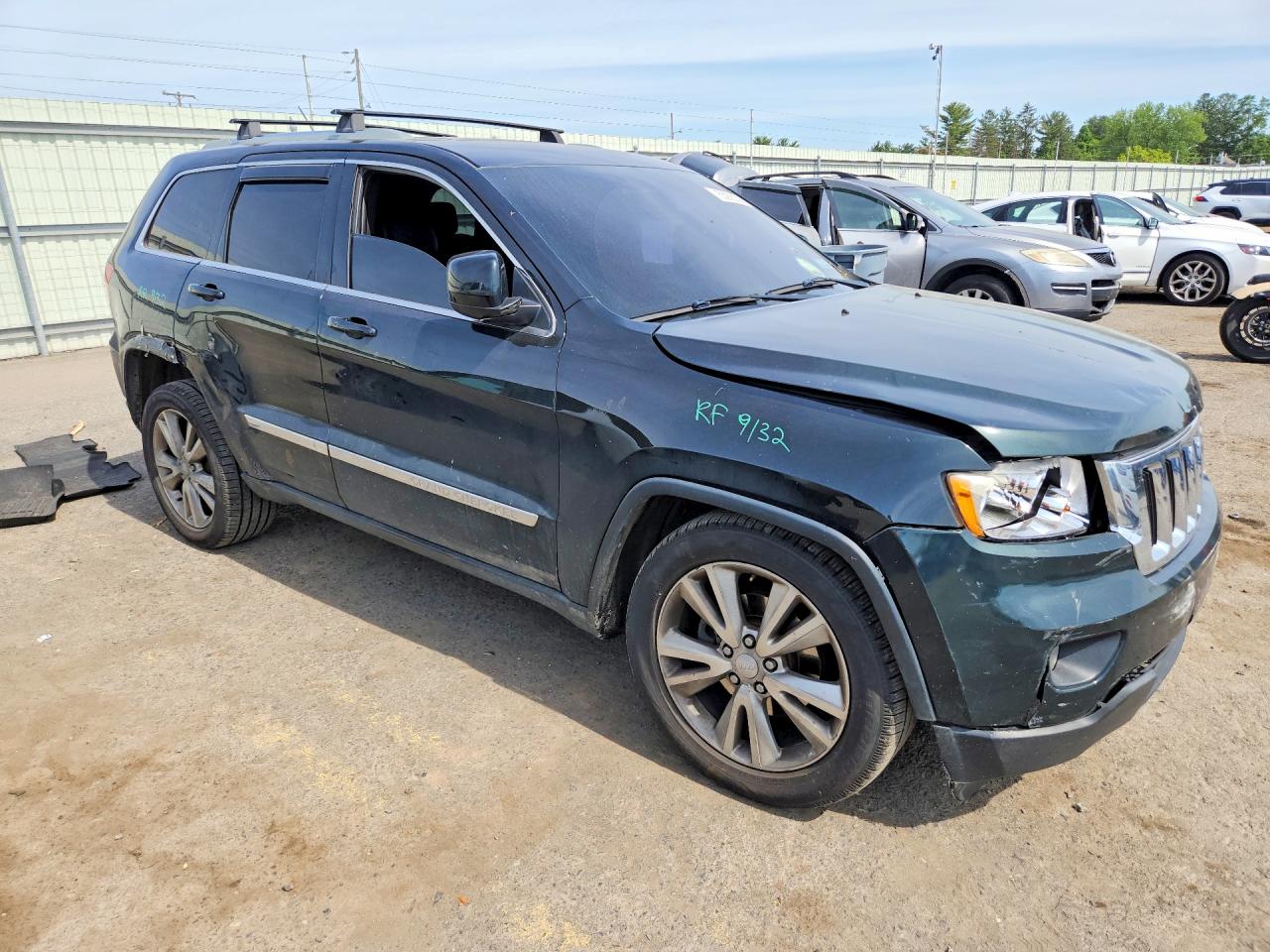 2013 Jeep Cherokee Черный vin: 1C4RJFAG5DC502381