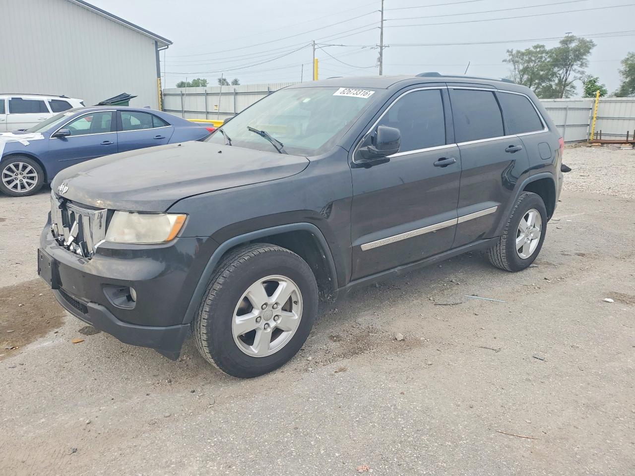 2013 Jeep Grand Cherokee Laredo Black vin: 1C4RJFAG5DC506673