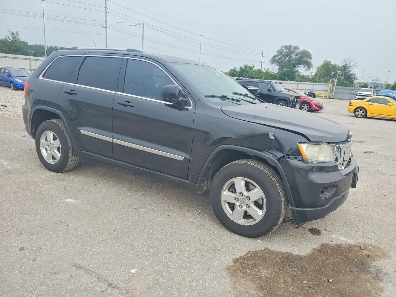 2013 Jeep Grand Cherokee Laredo Black vin: 1C4RJFAG5DC506673