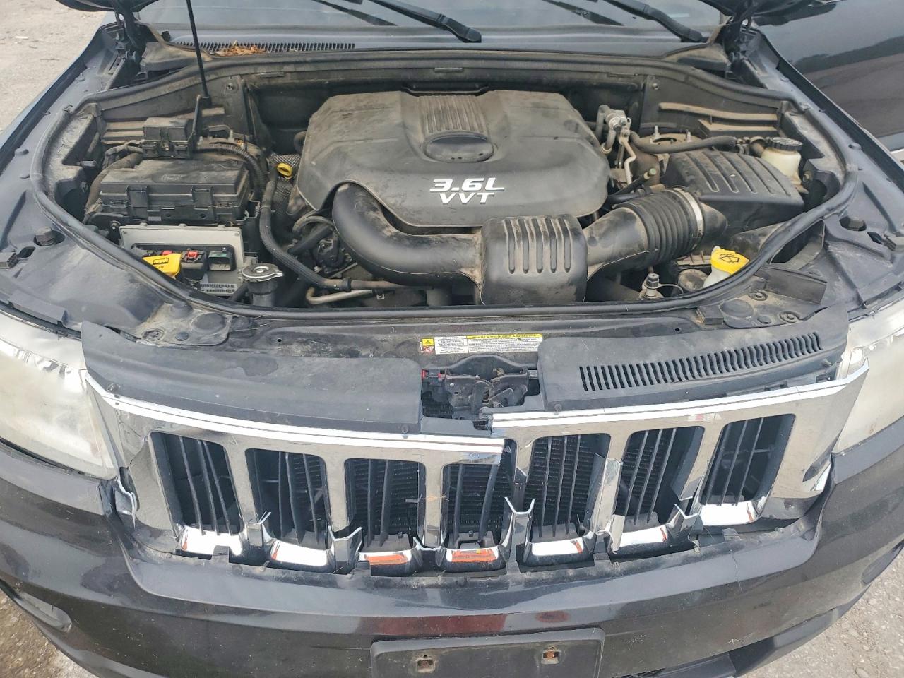 2013 Jeep Grand Cherokee Laredo Black vin: 1C4RJFAG5DC506673