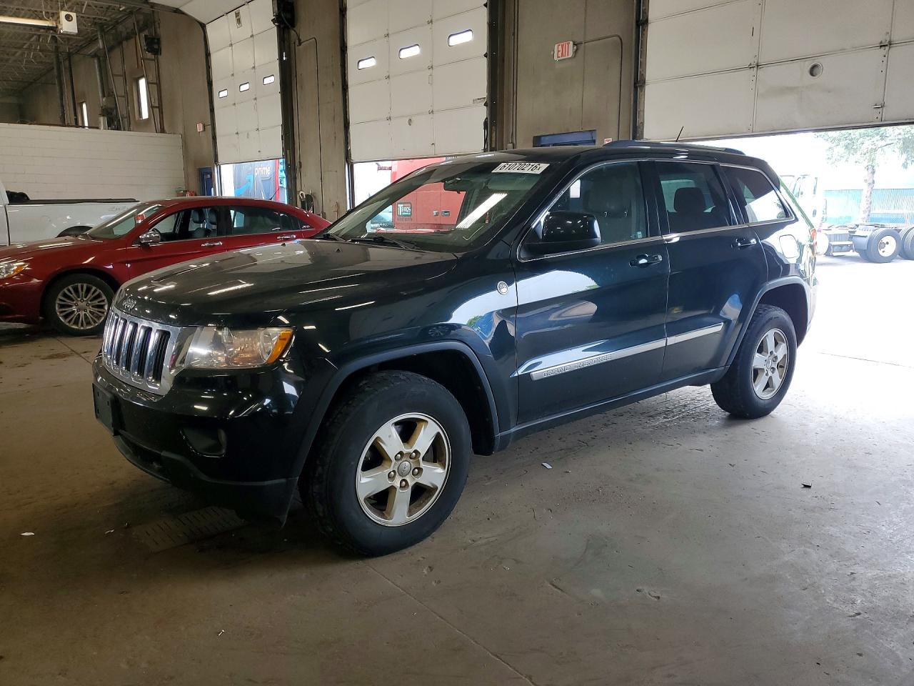 2013 Jeep Grand Cherokee Laredo Black vin: 1C4RJFAG5DC543500
