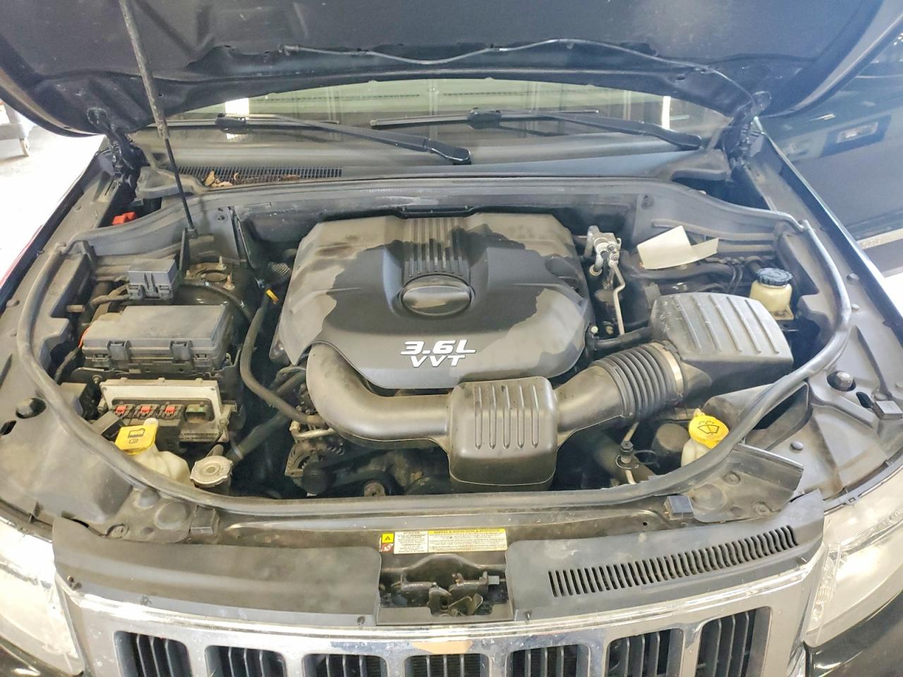 2013 Jeep Grand Cherokee Laredo Black vin: 1C4RJFAG5DC543500