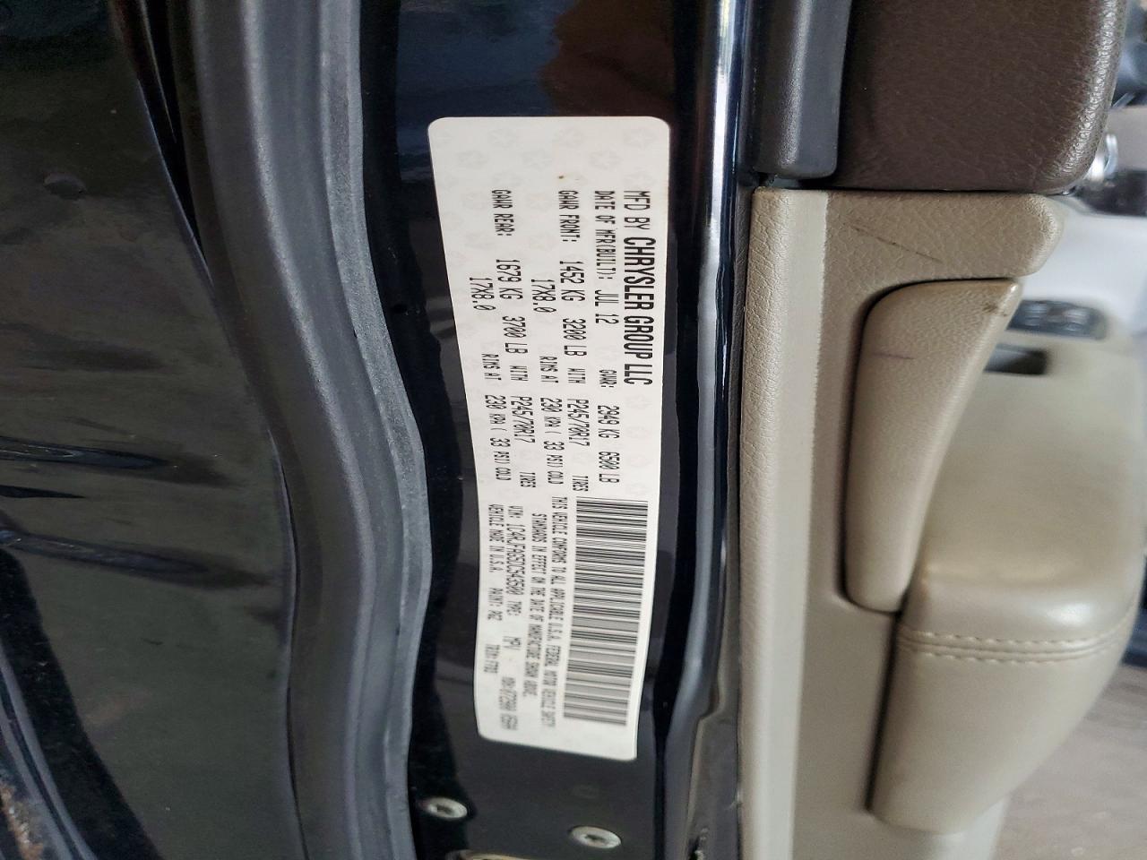 2013 Jeep Grand Cherokee Laredo Black vin: 1C4RJFAG5DC543500