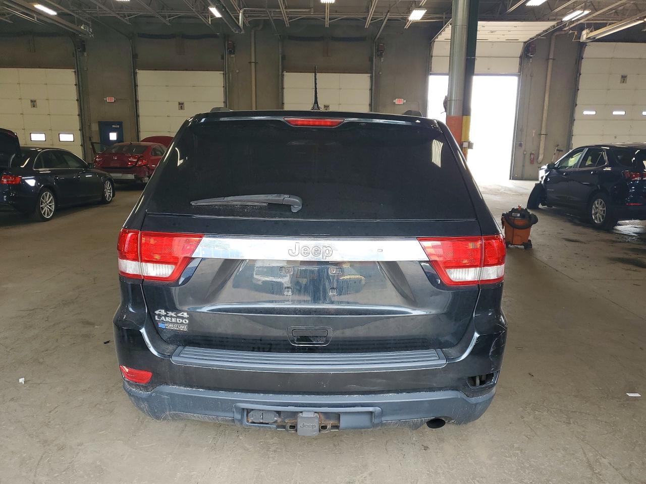 2013 Jeep Grand Cherokee Laredo Black vin: 1C4RJFAG5DC543500