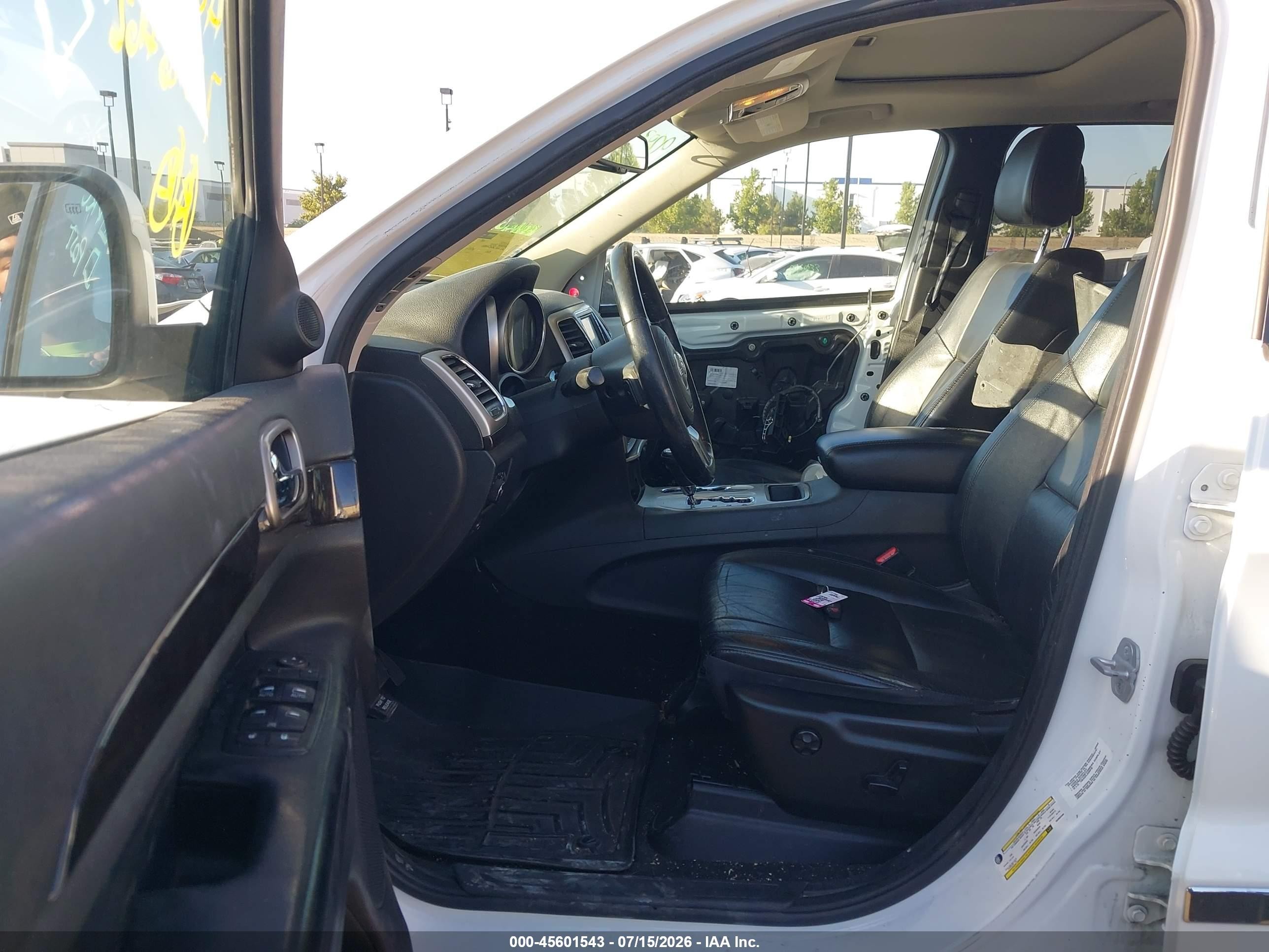 2013 Jeep Grand Cherokee Laredo Белый vin: 1C4RJFAG5DC582460