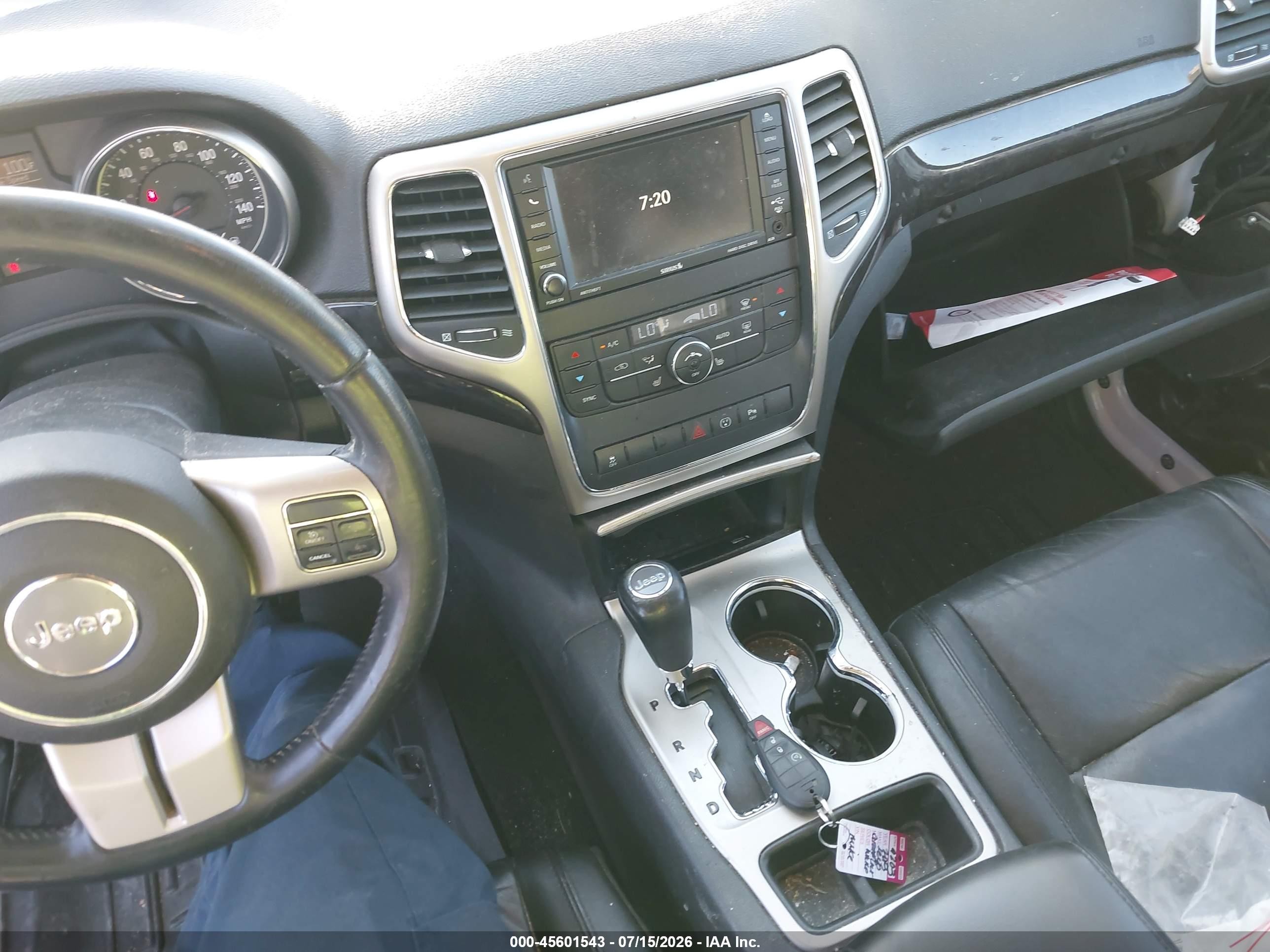 2013 Jeep Grand Cherokee Laredo Белый vin: 1C4RJFAG5DC582460