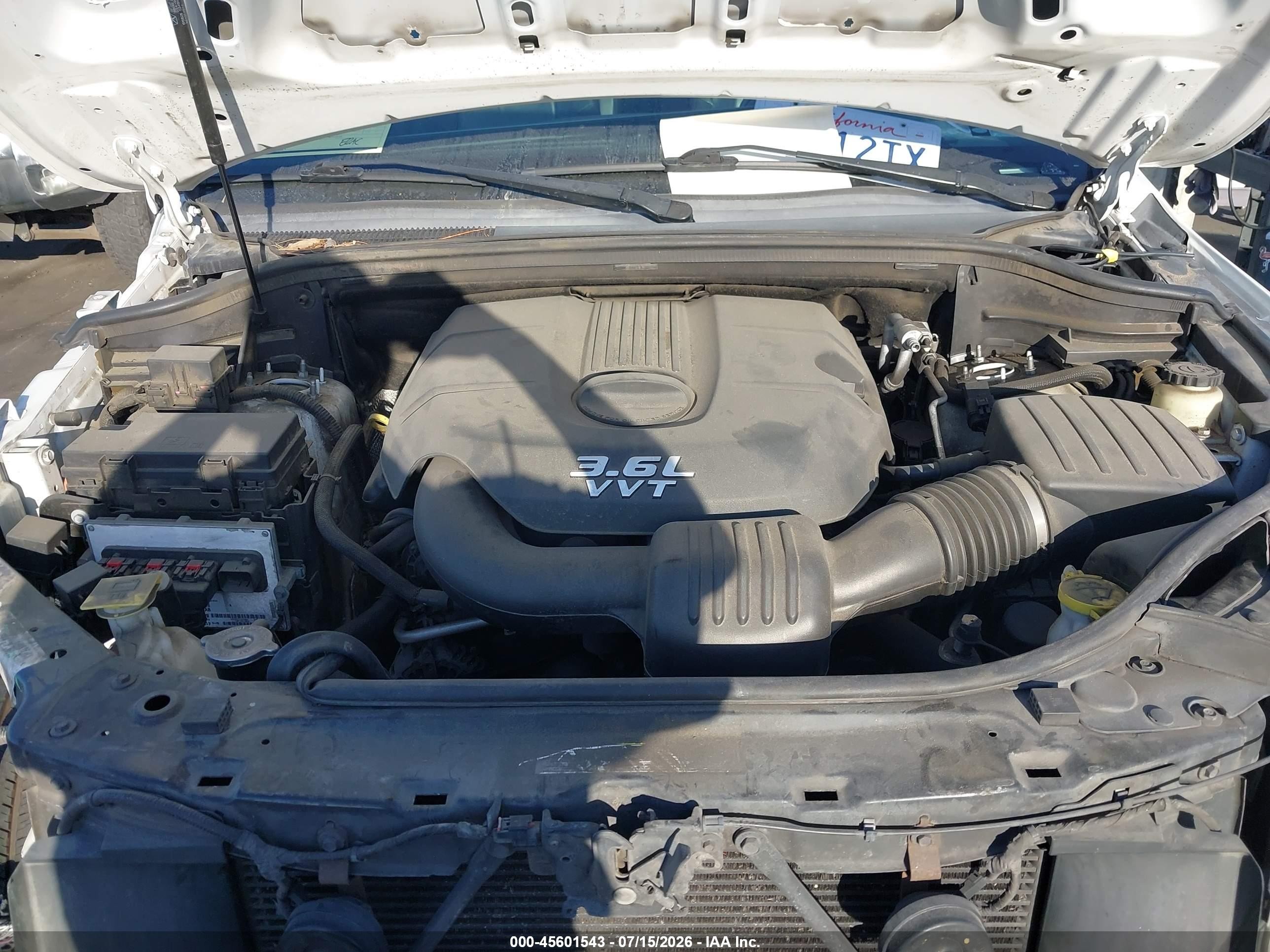 2013 Jeep Grand Cherokee Laredo Белый vin: 1C4RJFAG5DC582460