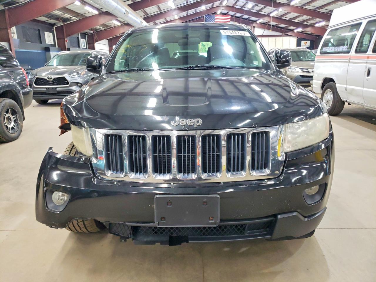 2013 Jeep Grand Cherokee Laredo Черный vin: 1C4RJFAG5DC633343