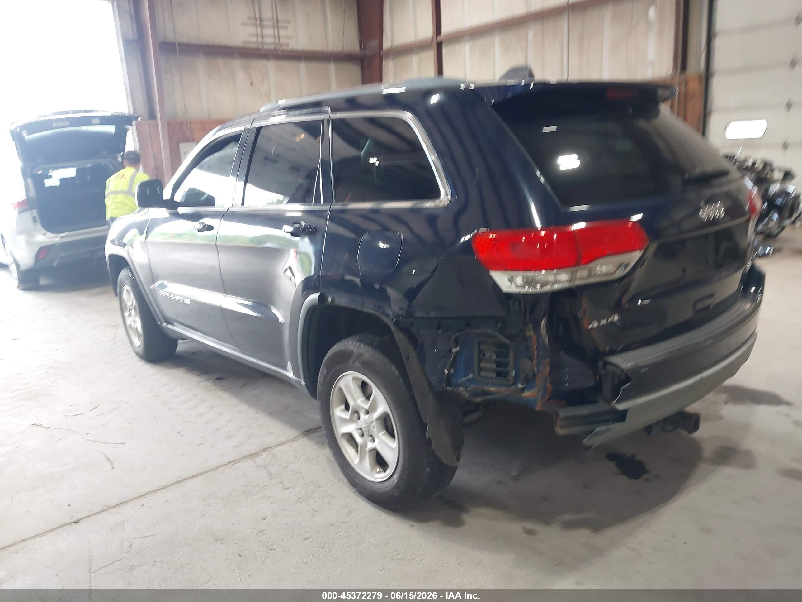2014 Jeep Grand Cherokee Laredo Blue vin: 1C4RJFAG5EC109837