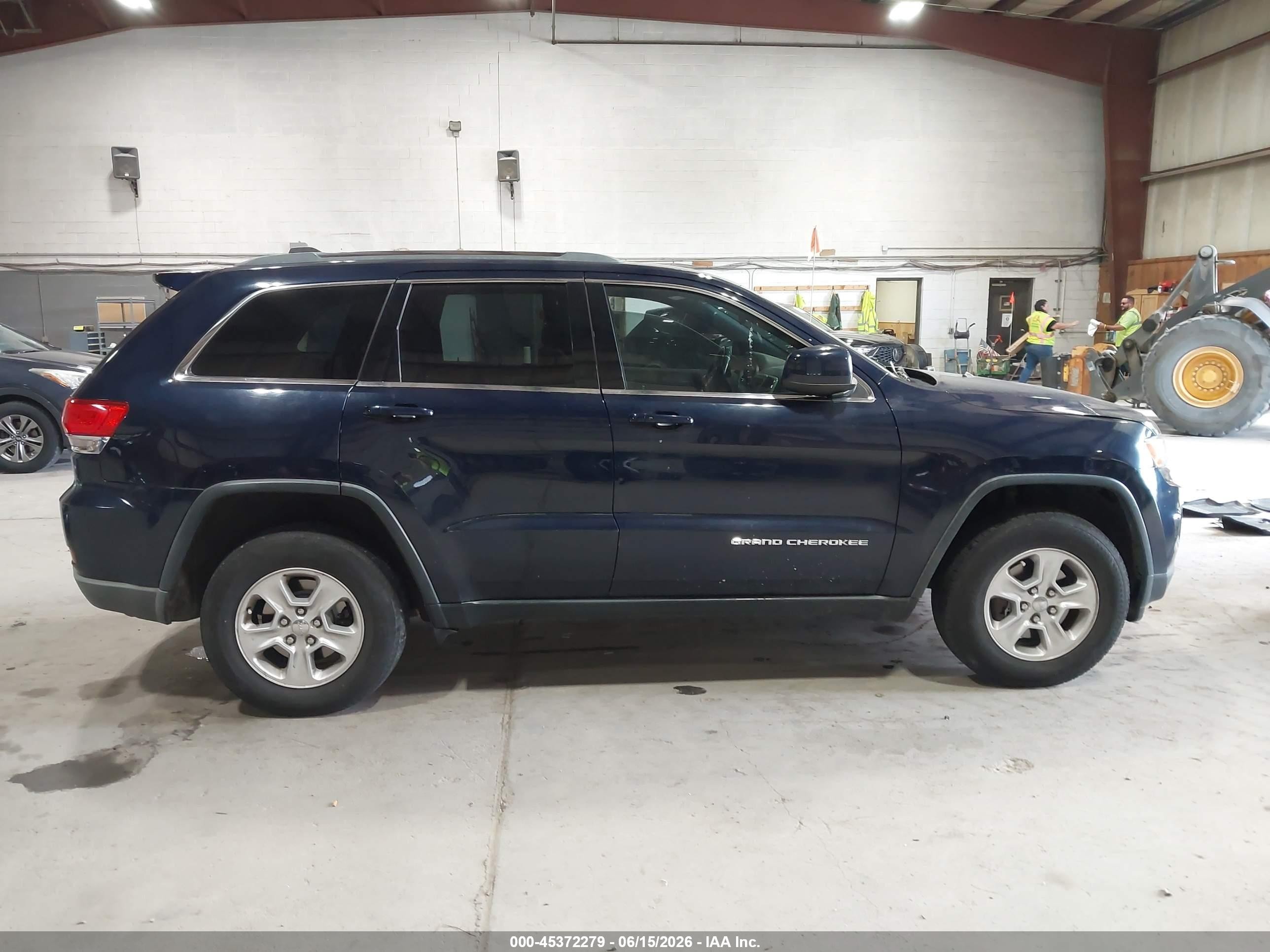 2014 Jeep Grand Cherokee Laredo Blue vin: 1C4RJFAG5EC109837