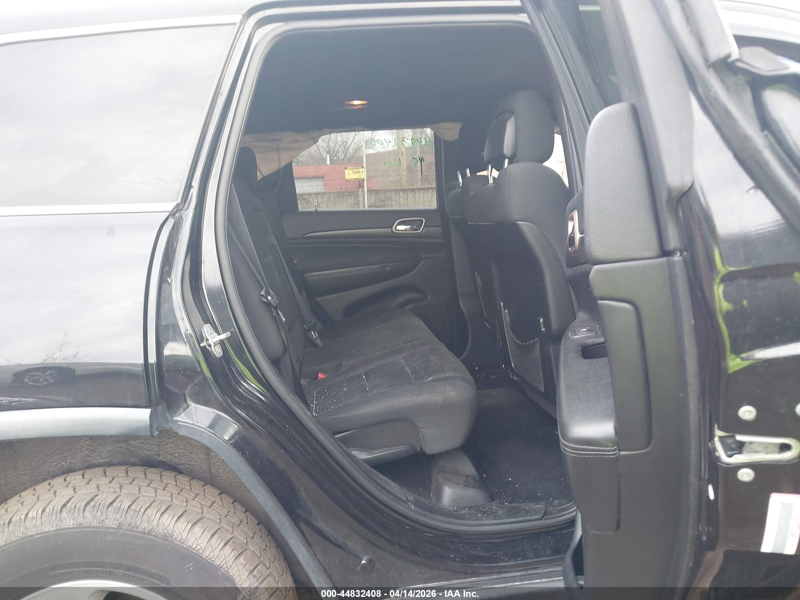 2014 Jeep Grand Cherokee Laredo Черный vin: 1C4RJFAG5EC204298