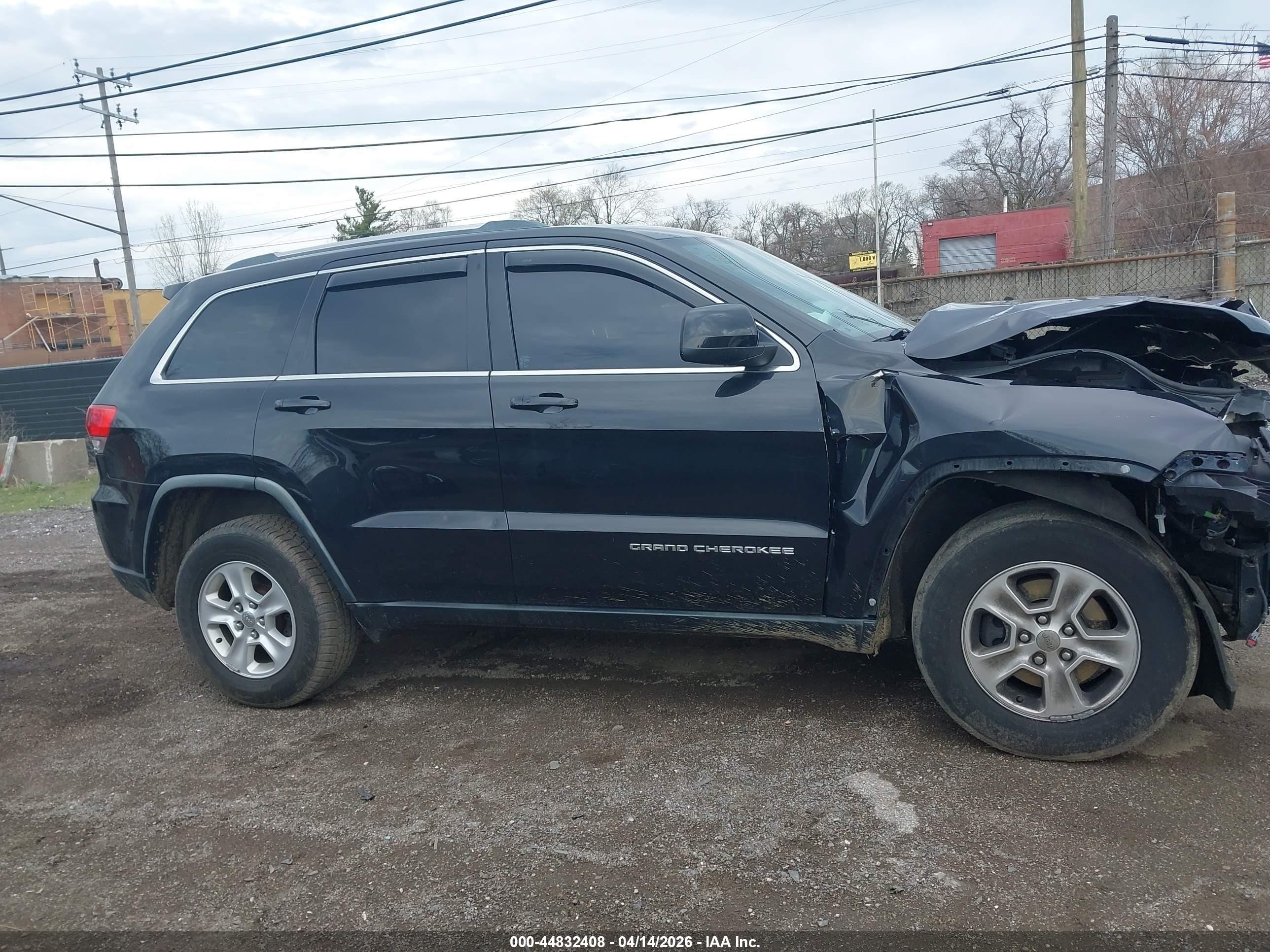 2014 Jeep Grand Cherokee Laredo Черный vin: 1C4RJFAG5EC204298