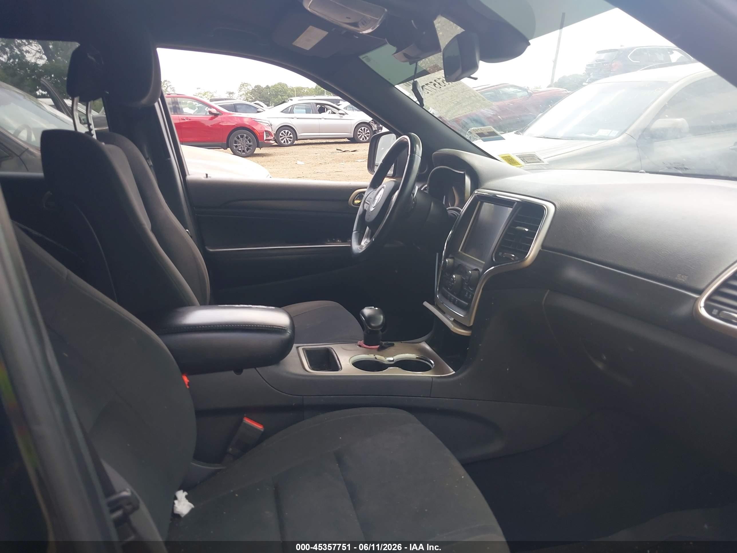 2014 Jeep Grand Cherokee Laredo Черный vin: 1C4RJFAG5EC214197