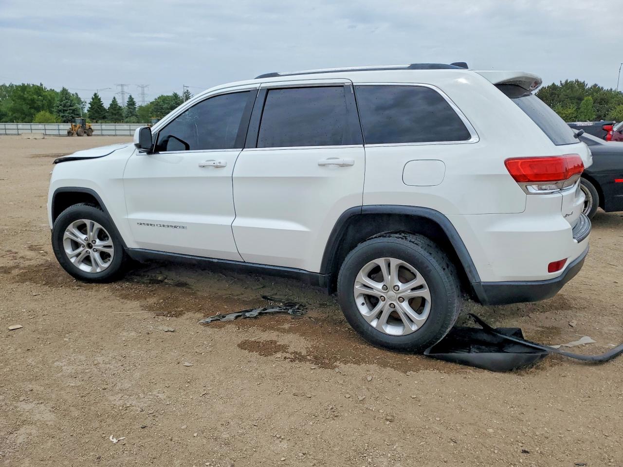 2014 Jeep Grand Cherokee Laredo White vin: 1C4RJFAG5EC270429