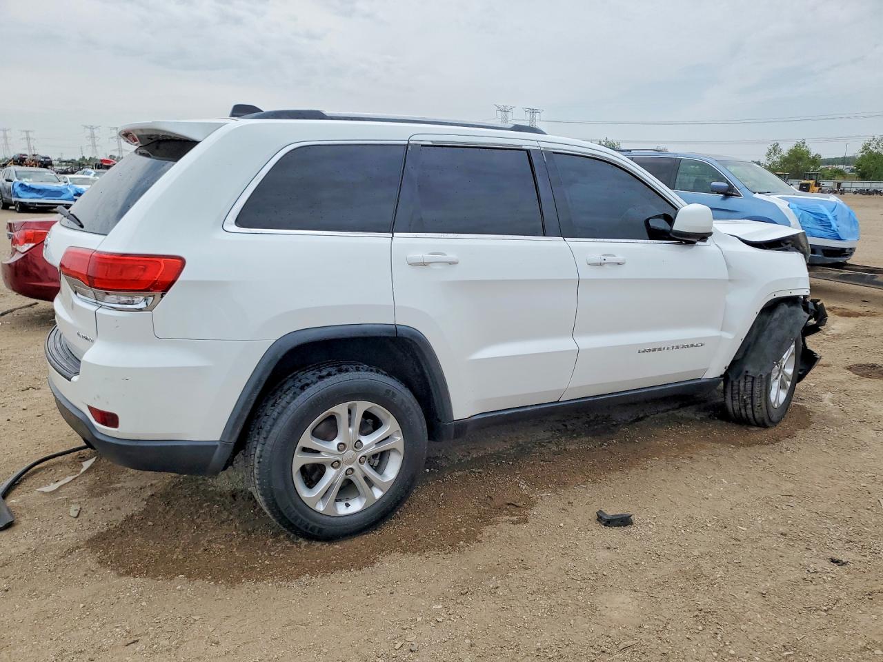 2014 Jeep Grand Cherokee Laredo White vin: 1C4RJFAG5EC270429