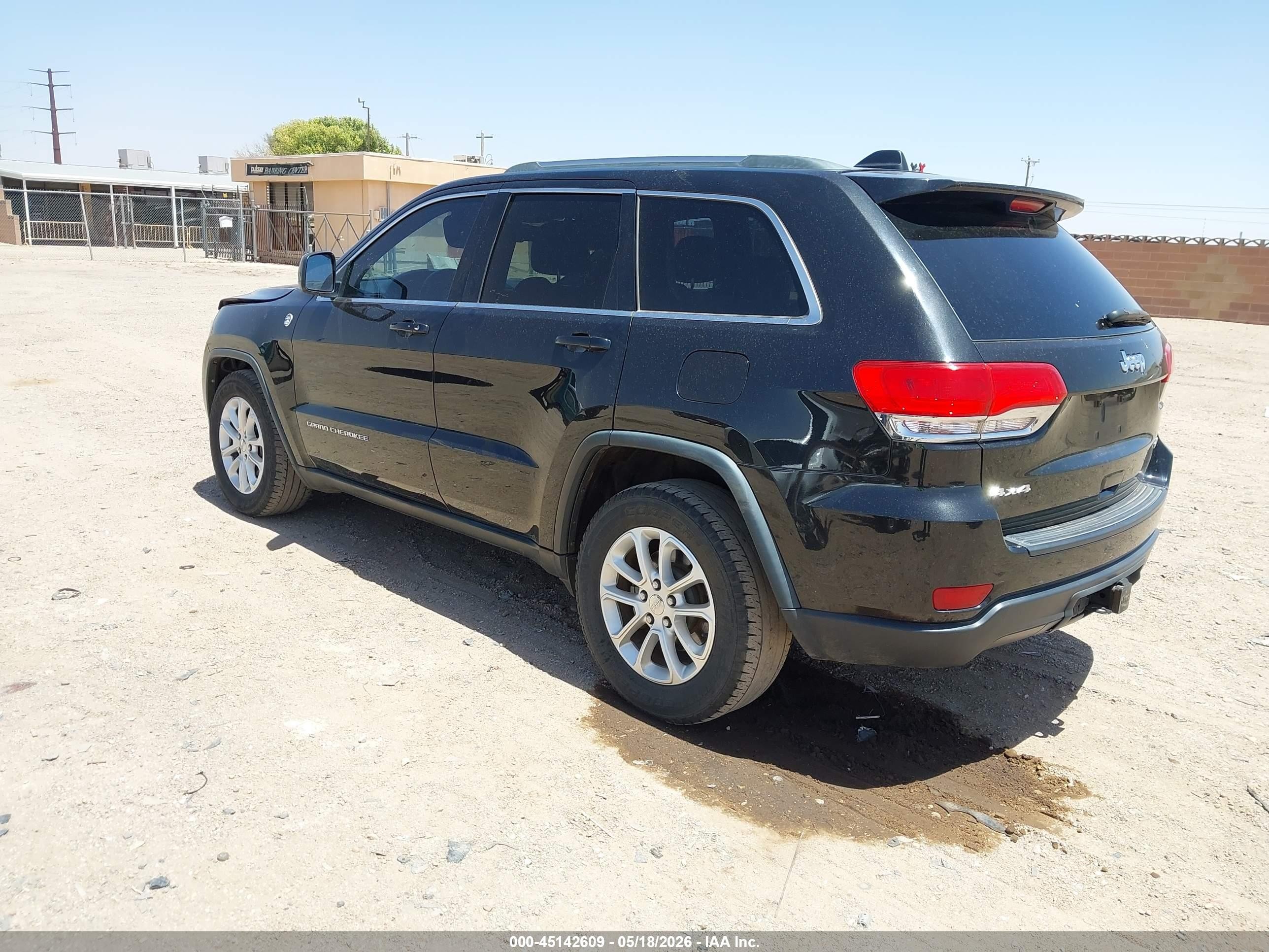 2014 Jeep Grand Cherokee Laredo Black vin: 1C4RJFAG5EC383930