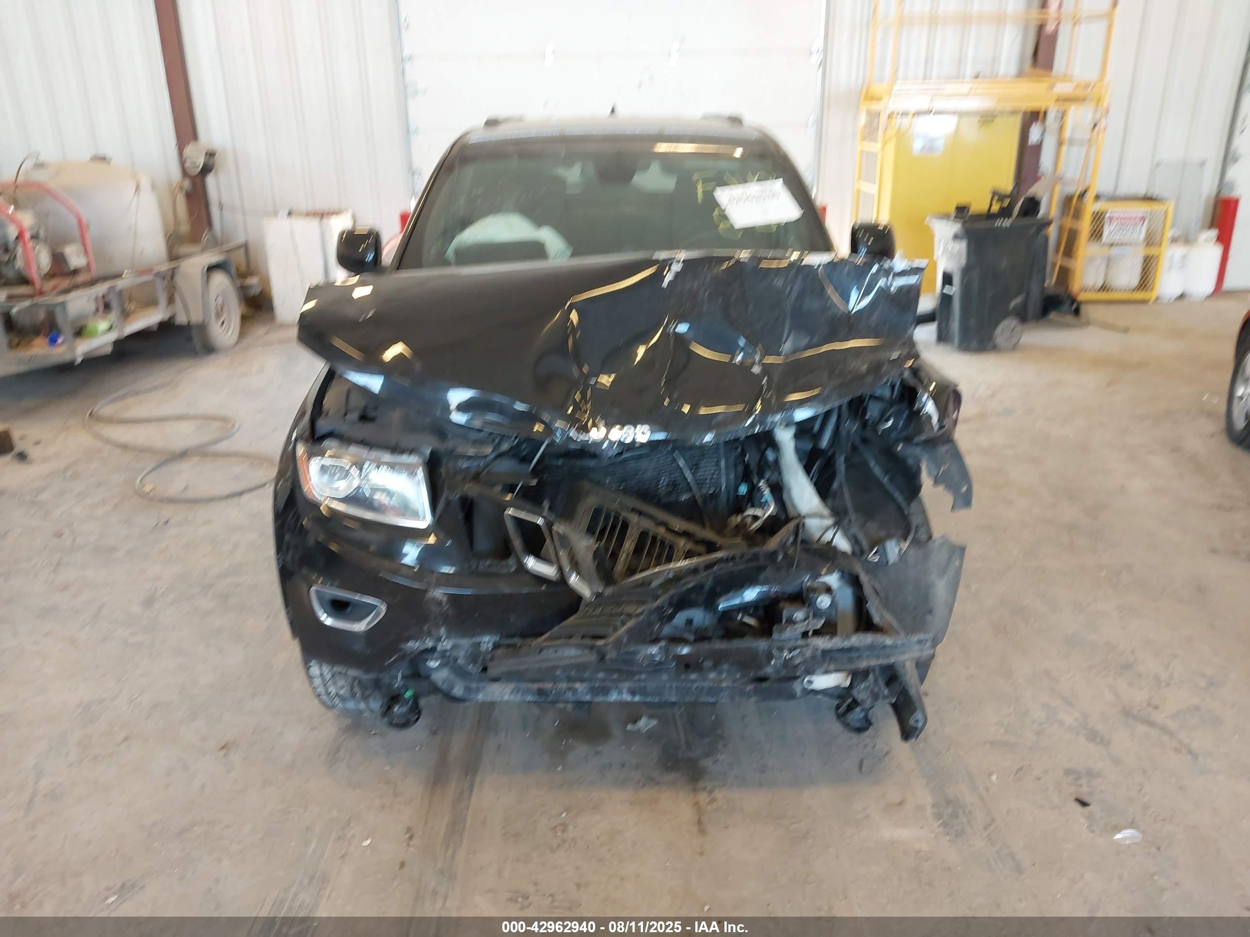 2014 Jeep Grand Cherokee Laredo Black vin: 1C4RJFAG5EC398623