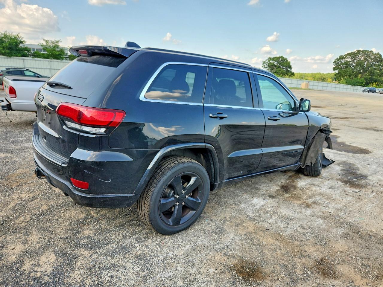 2015 Jeep Grand Cherokee Laredo Black vin: 1C4RJFAG5FC121682