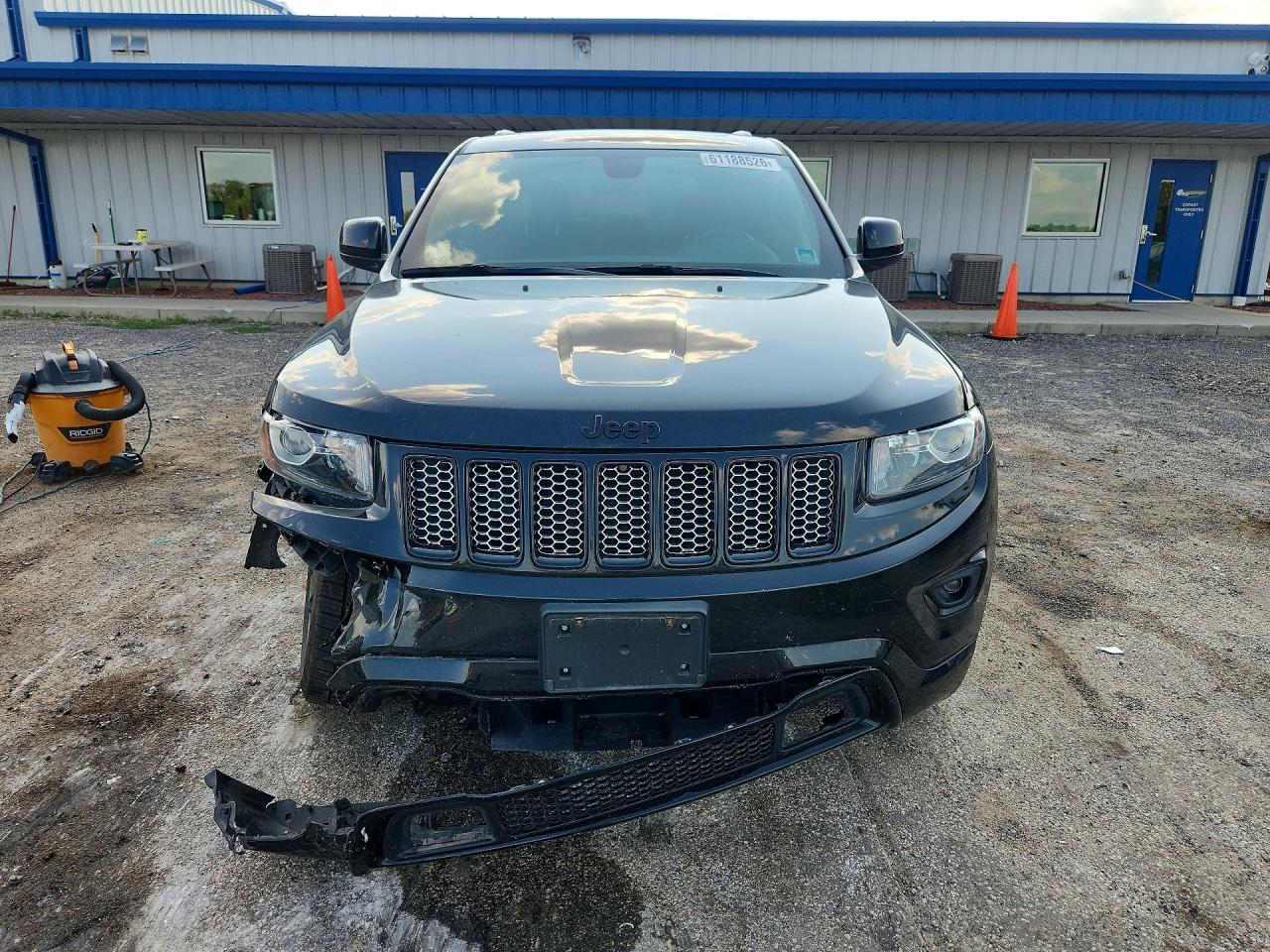 2015 Jeep Grand Cherokee Laredo Black vin: 1C4RJFAG5FC121682