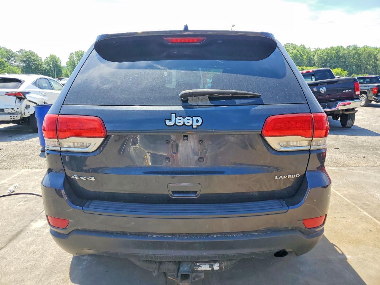 2015 Jeep Grand Cherokee Laredo Black vin: 1C4RJFAG5FC121813
