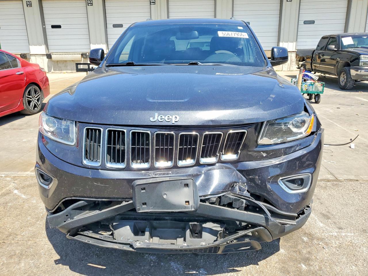 2015 Jeep Grand Cherokee Laredo Black vin: 1C4RJFAG5FC121813