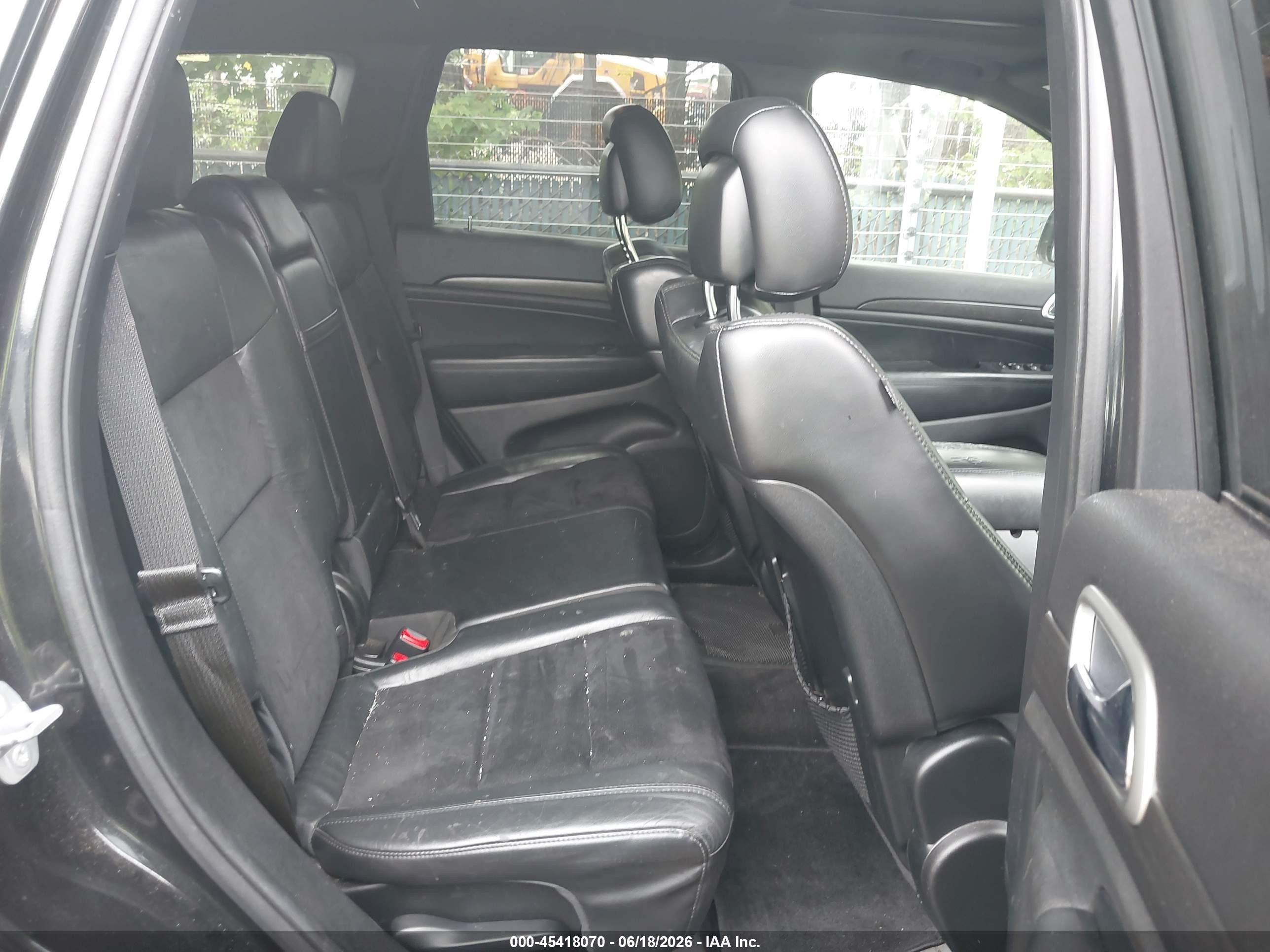 2015 Jeep Grand Cherokee Altitude Black vin: 1C4RJFAG5FC142399