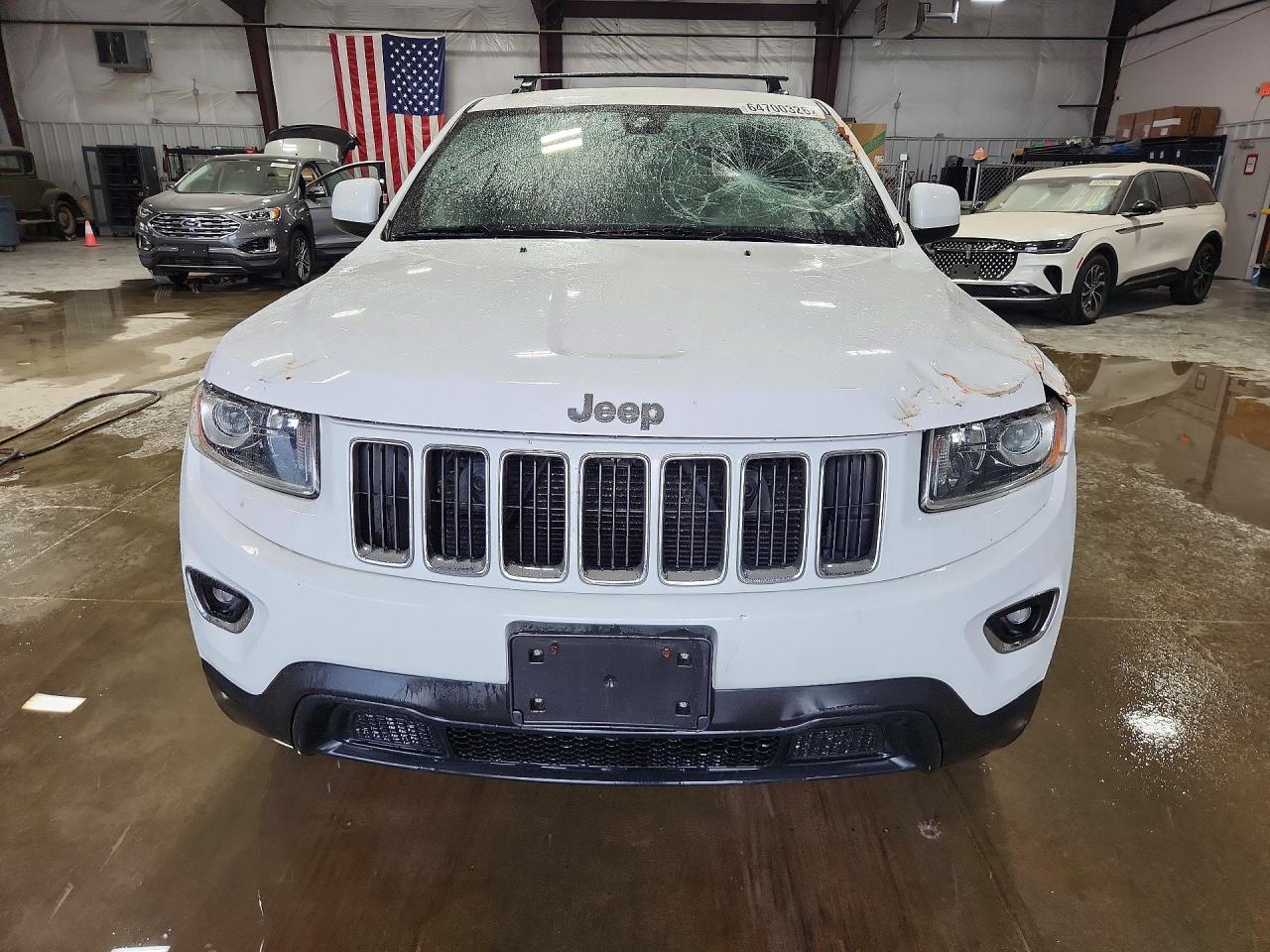 2015 Jeep Grand Cherokee Laredo White vin: 1C4RJFAG5FC146033