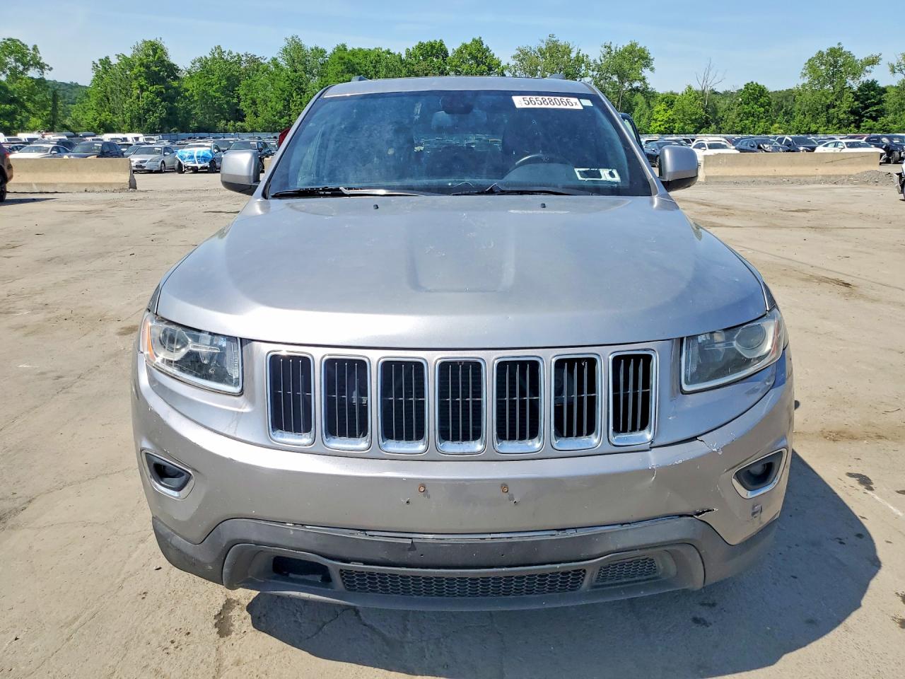 2015 Jeep Grand Cherokee Laredo Silver vin: 1C4RJFAG5FC158232