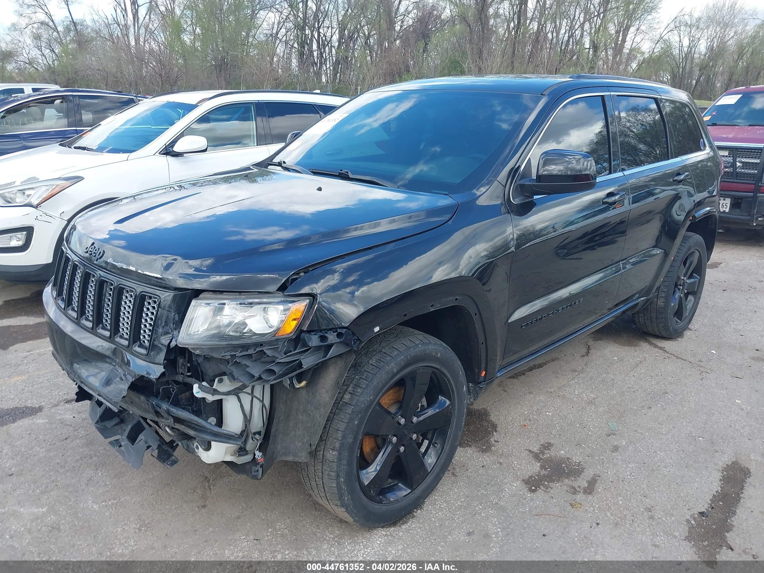 2015 Jeep Grand Cherokee Altitude Black vin: 1C4RJFAG5FC165875