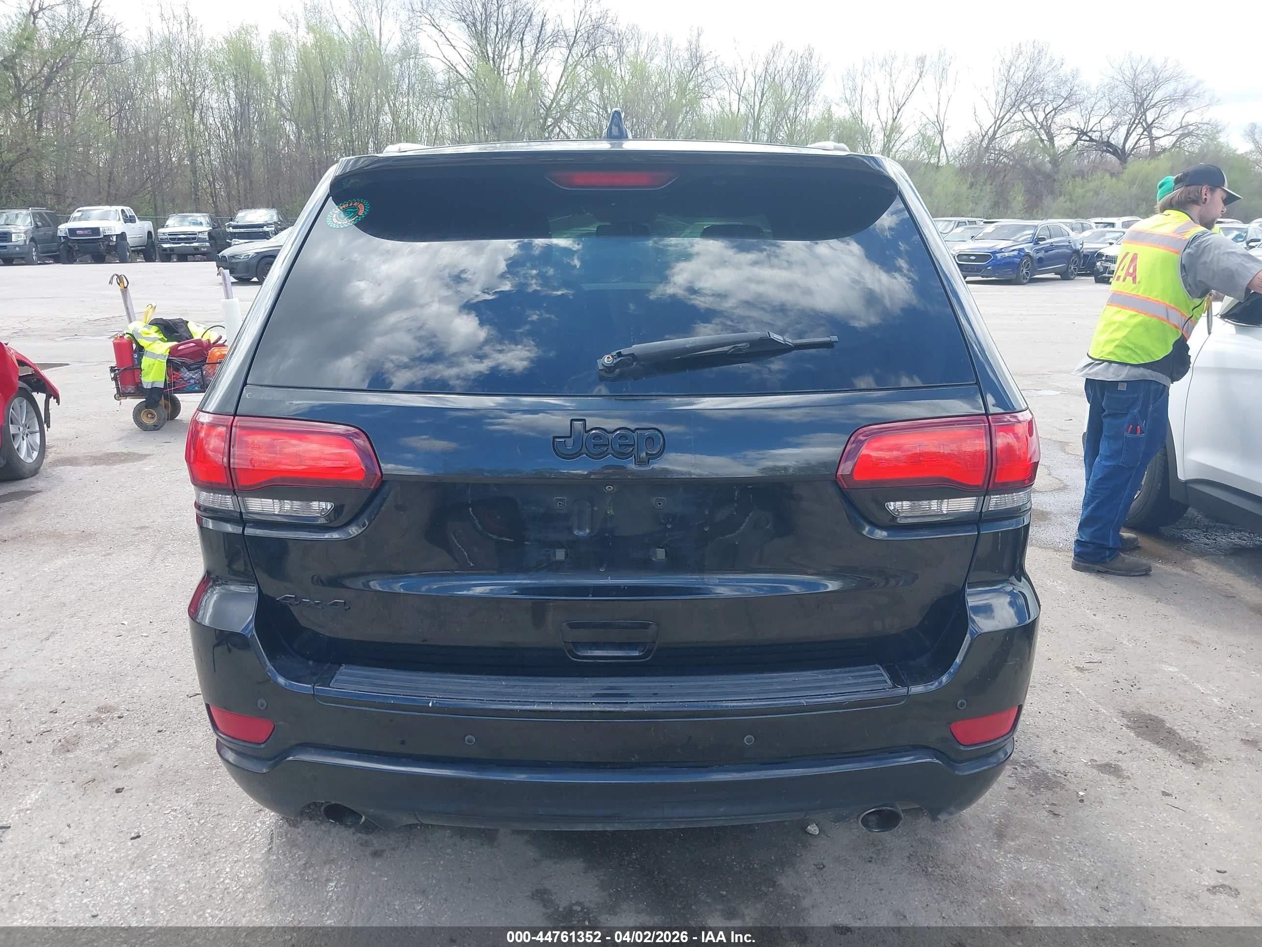 2015 Jeep Grand Cherokee Altitude Black vin: 1C4RJFAG5FC165875