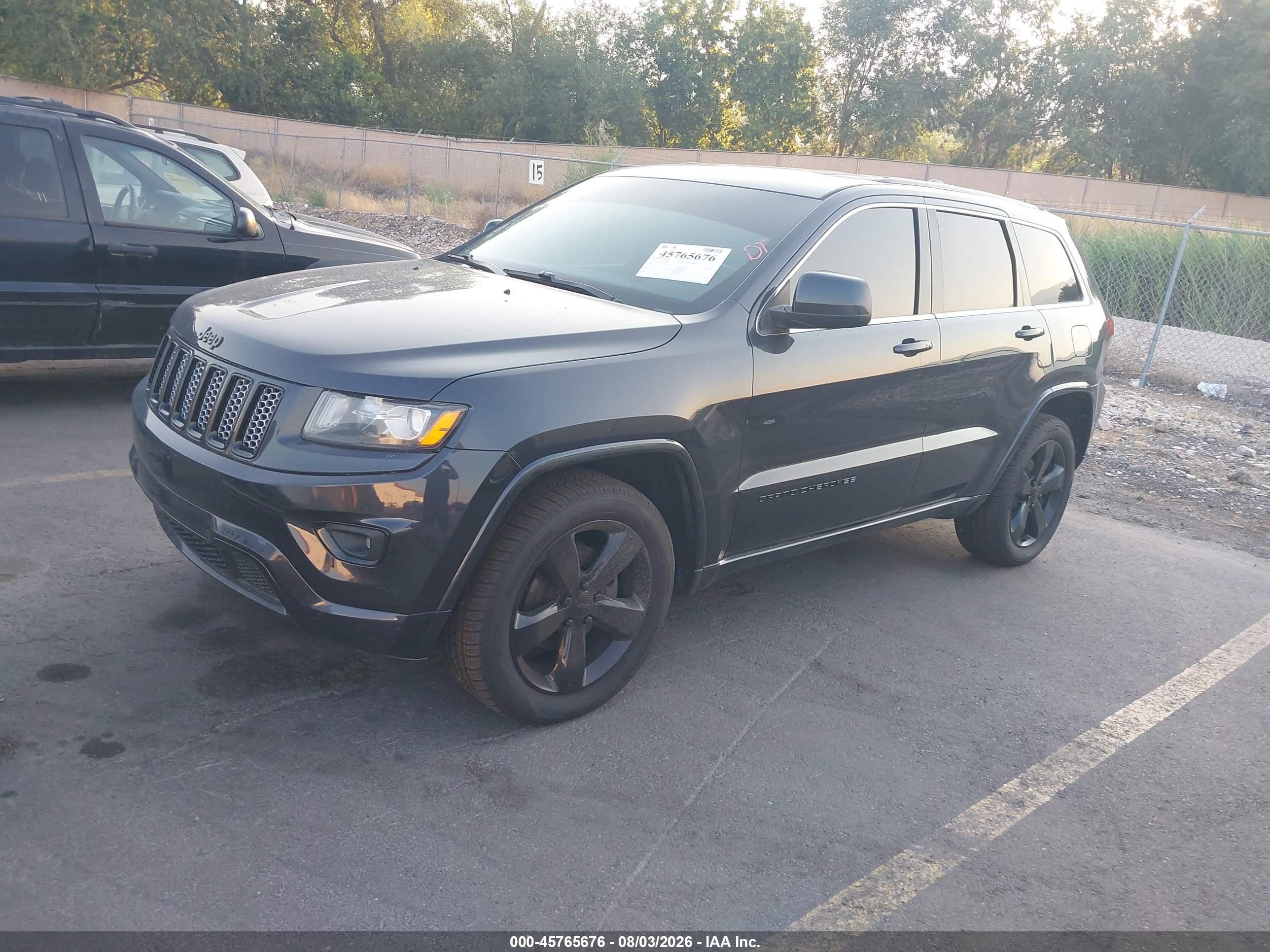 2015 Jeep Grand Cherokee Altitude Green vin: 1C4RJFAG5FC171014