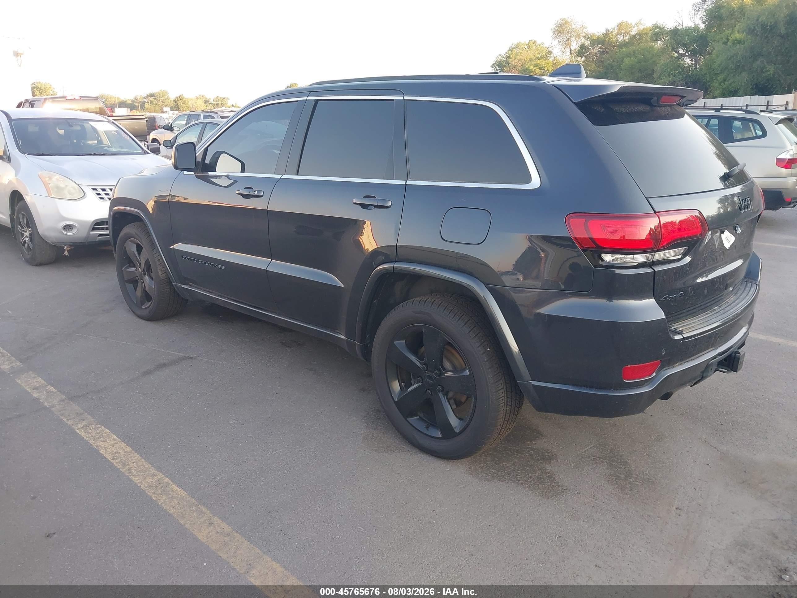 2015 Jeep Grand Cherokee Altitude Green vin: 1C4RJFAG5FC171014