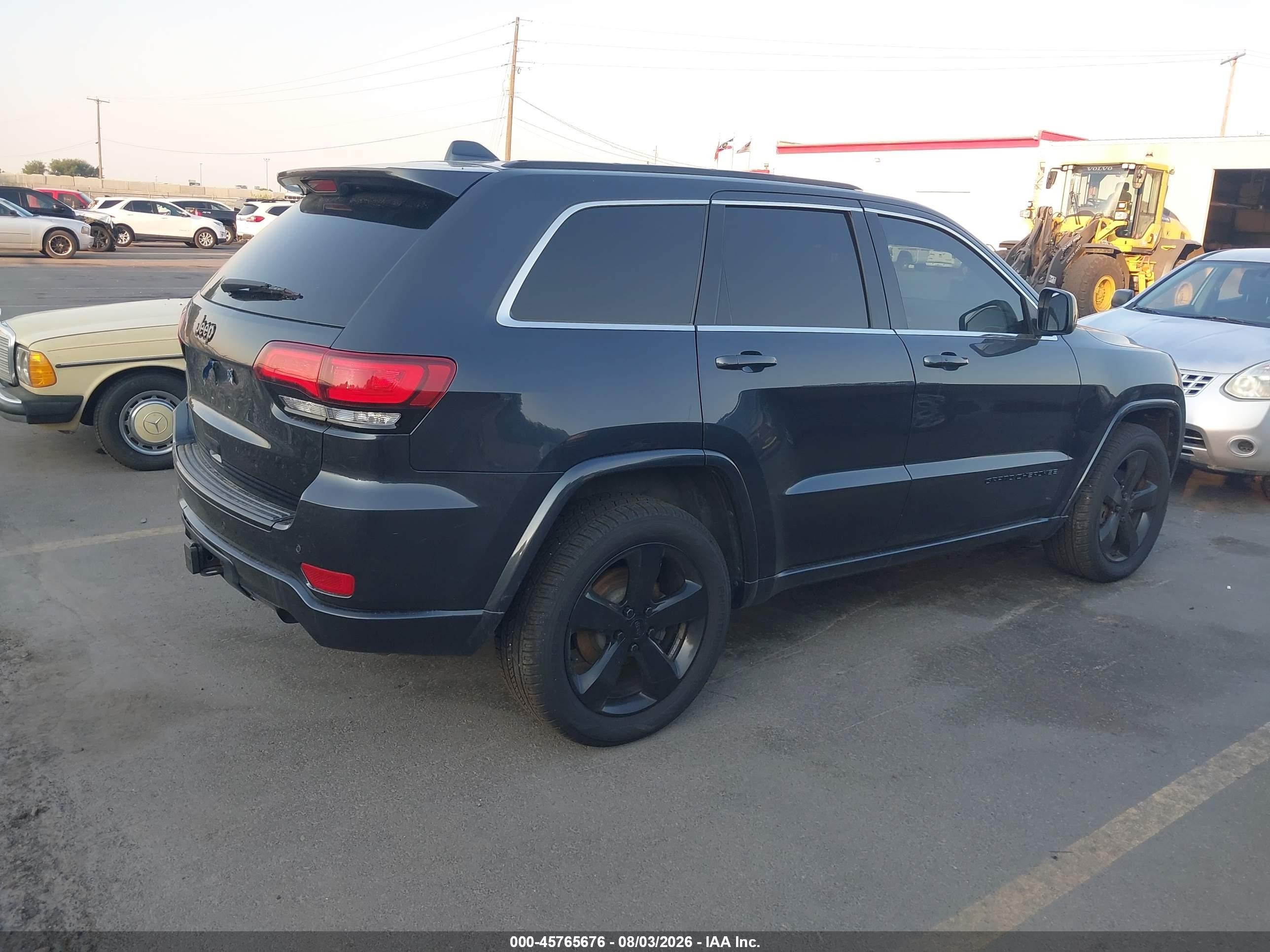 2015 Jeep Grand Cherokee Altitude Green vin: 1C4RJFAG5FC171014