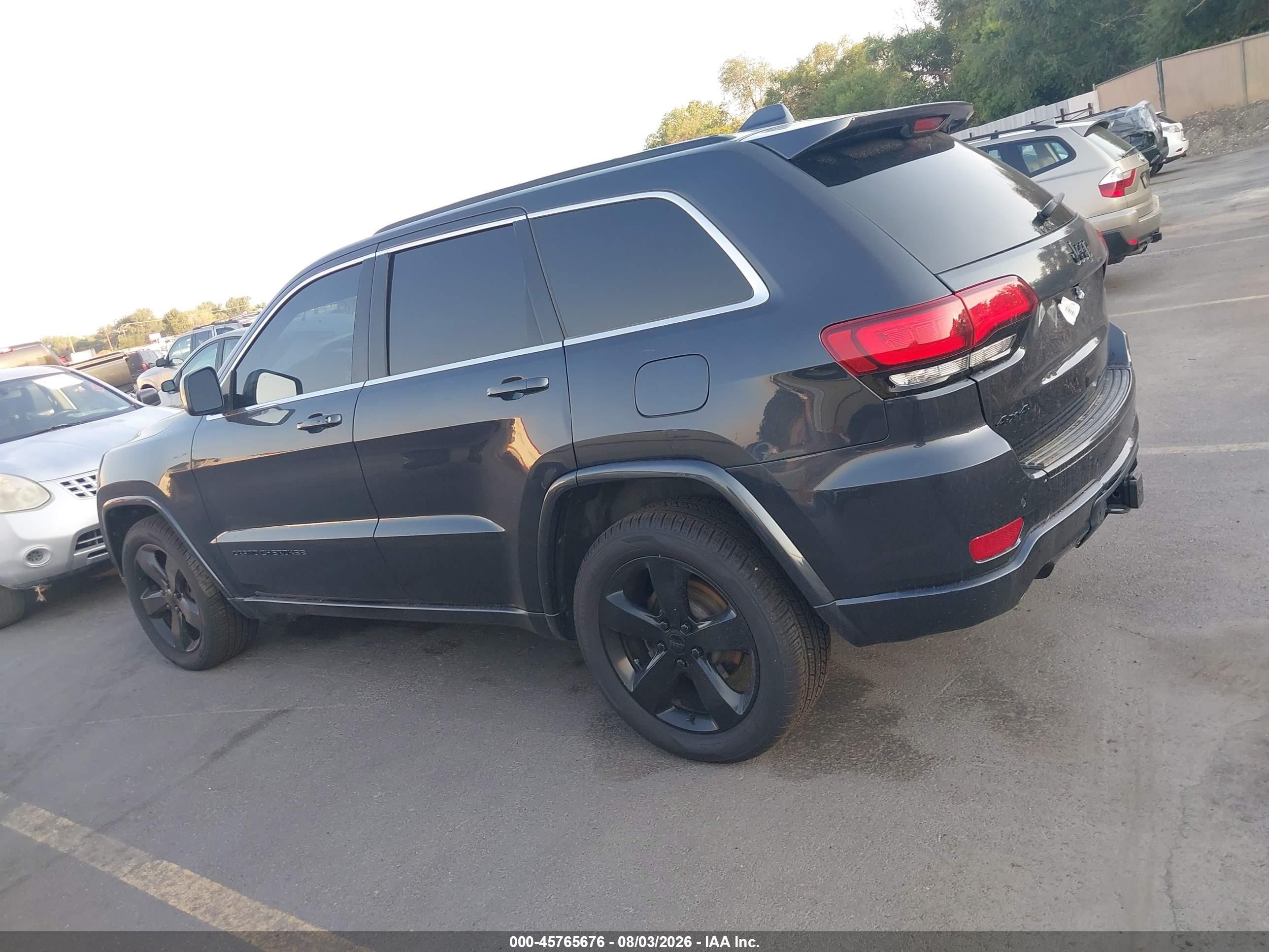 2015 Jeep Grand Cherokee Altitude Green vin: 1C4RJFAG5FC171014