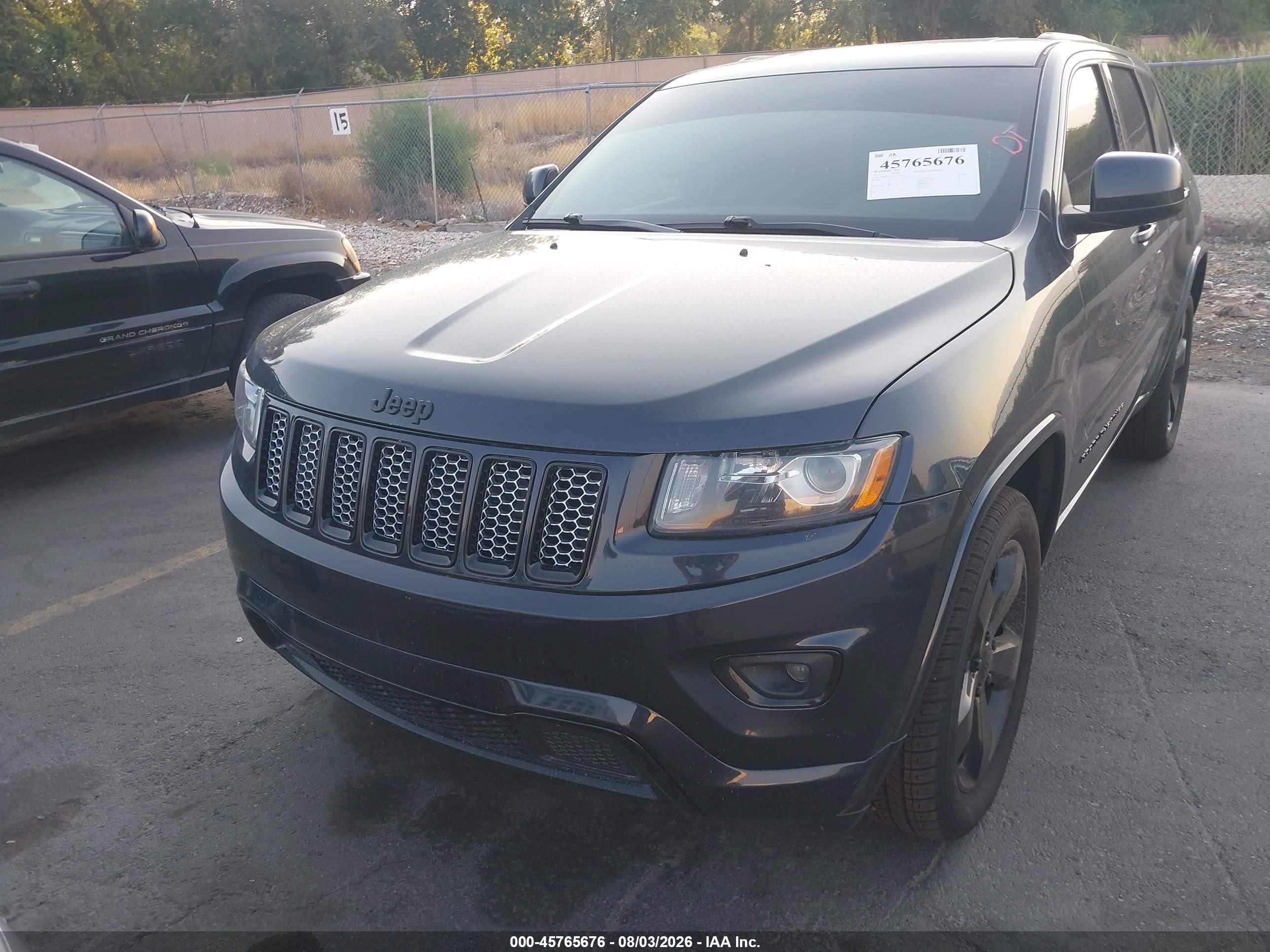 2015 Jeep Grand Cherokee Altitude Green vin: 1C4RJFAG5FC171014