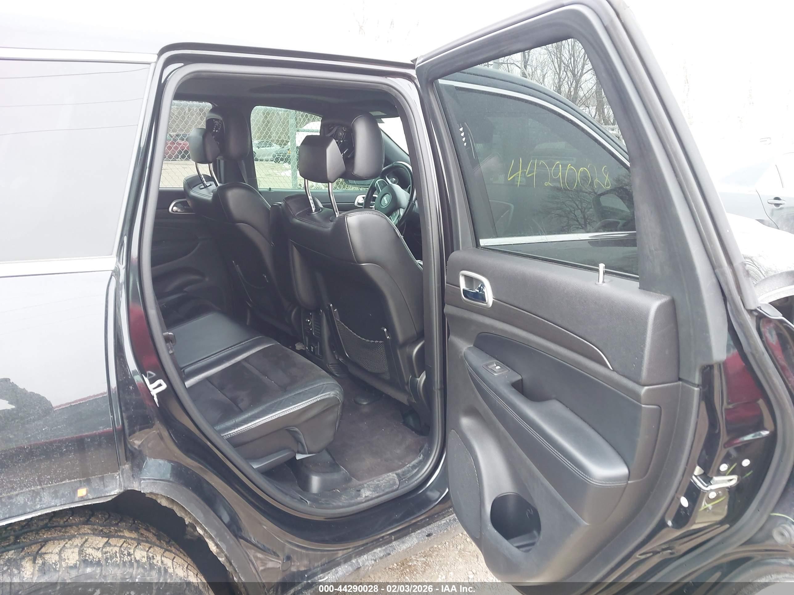 2015 Jeep Grand Cherokee Altitude Black vin: 1C4RJFAG5FC227601