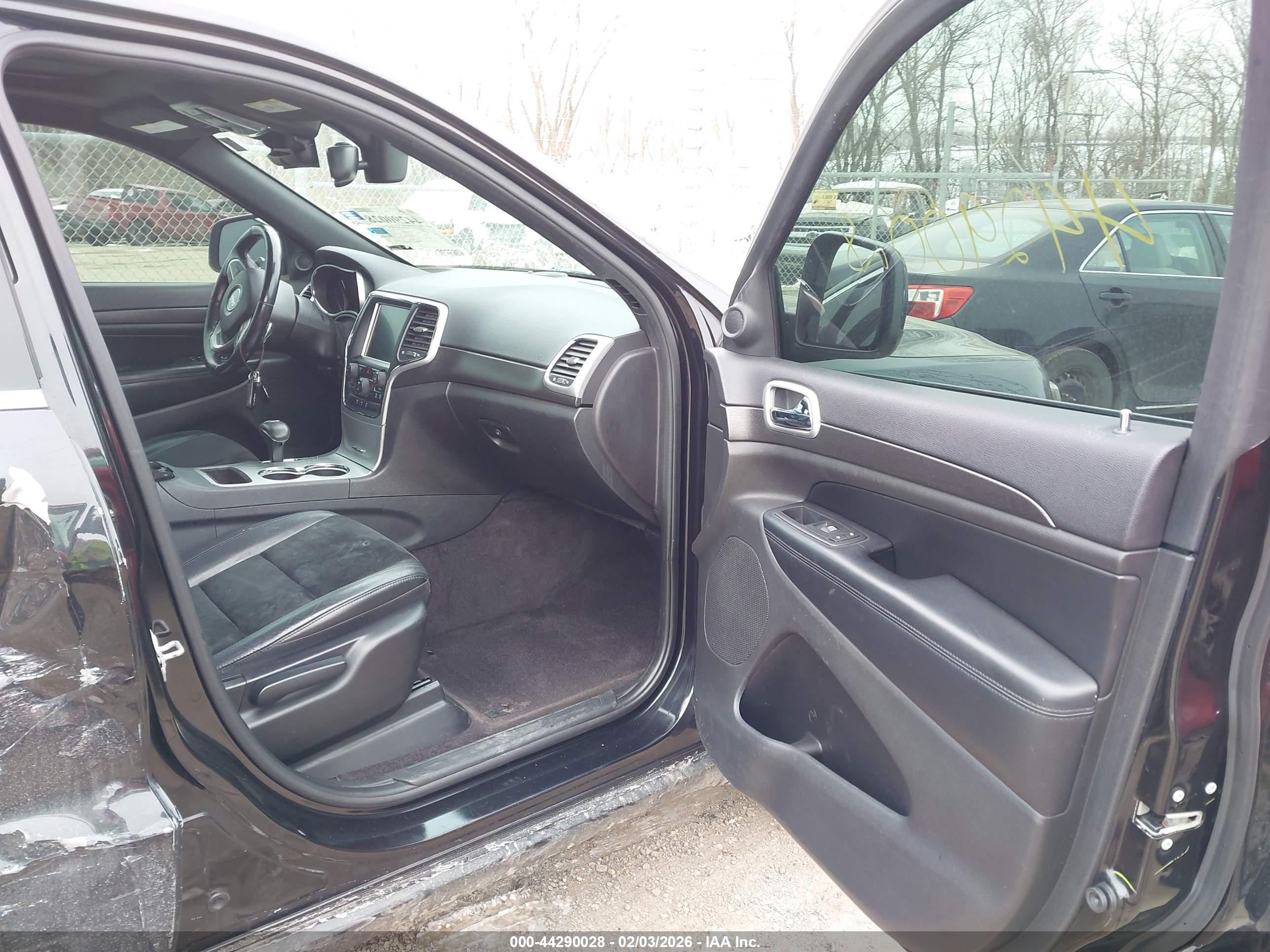 2015 Jeep Grand Cherokee Altitude Black vin: 1C4RJFAG5FC227601