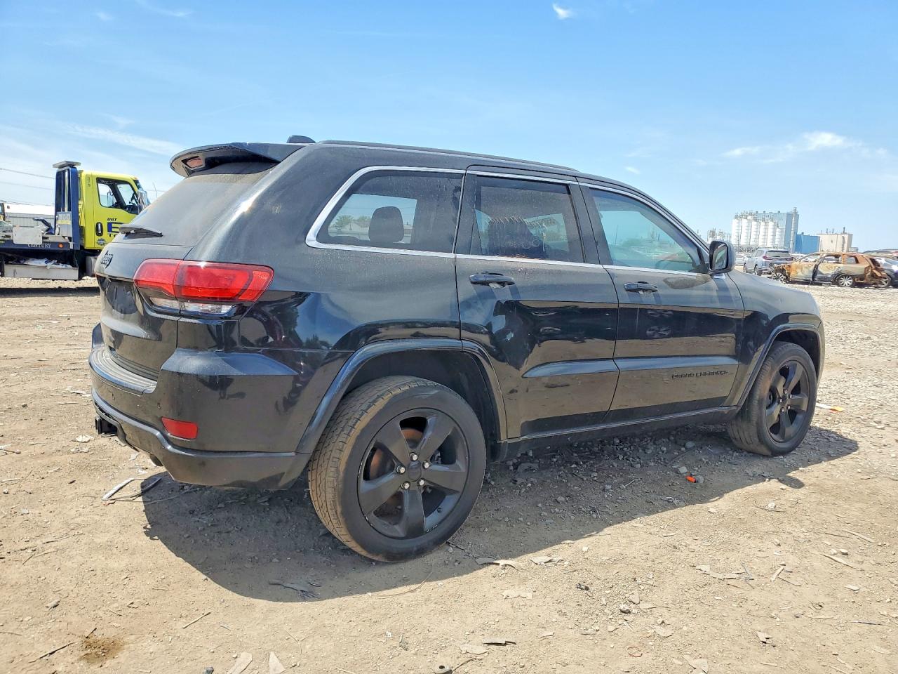 2015 Jeep Grand Cherokee Laredo Black vin: 1C4RJFAG5FC235004