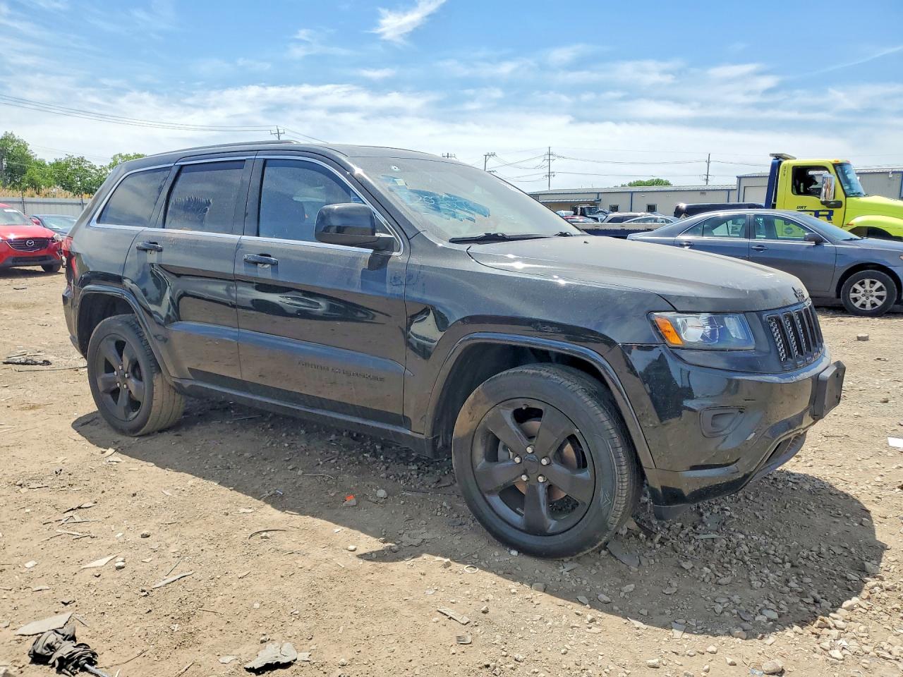 2015 Jeep Grand Cherokee Laredo Black vin: 1C4RJFAG5FC235004