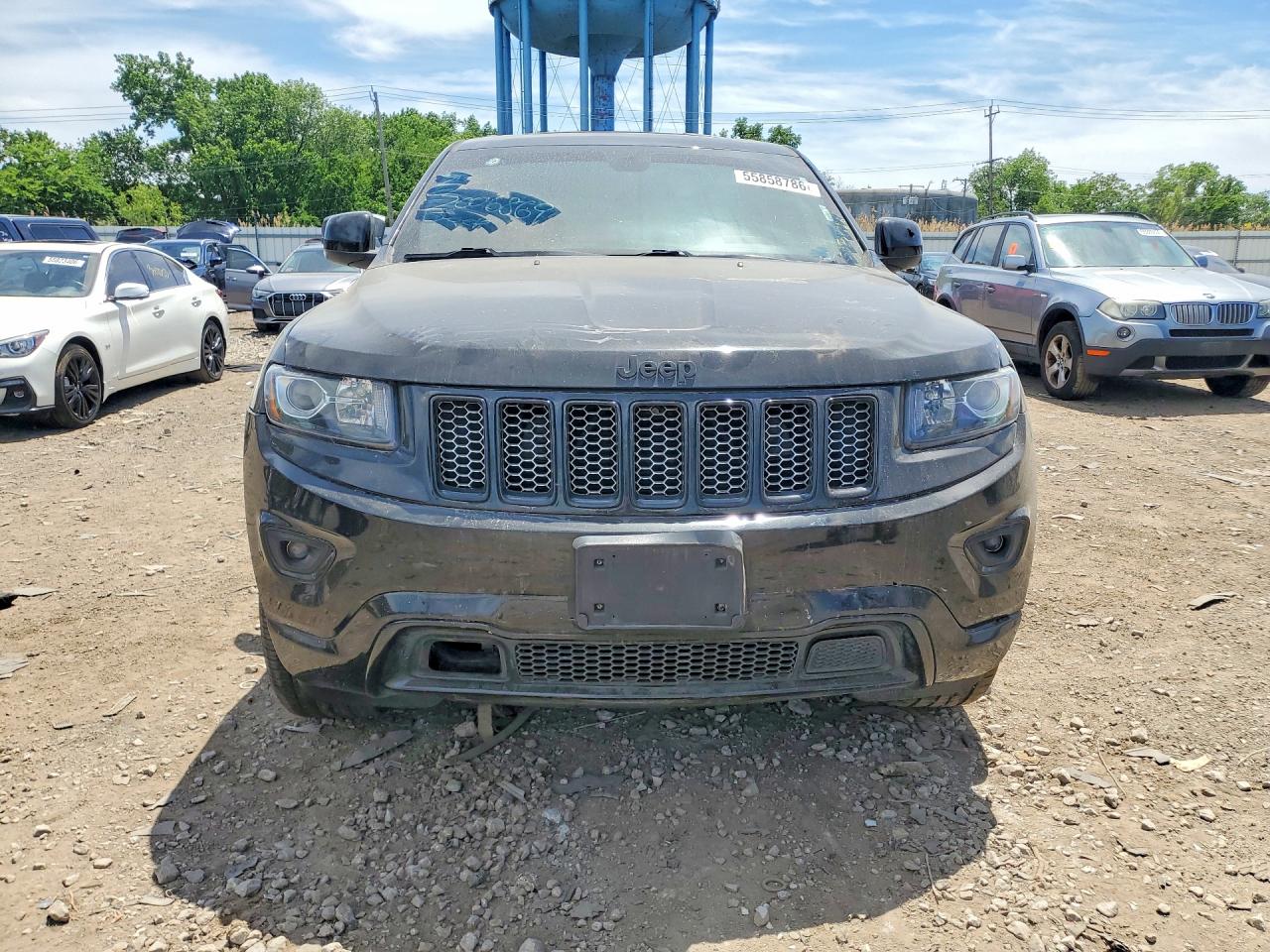 2015 Jeep Grand Cherokee Laredo Black vin: 1C4RJFAG5FC235004