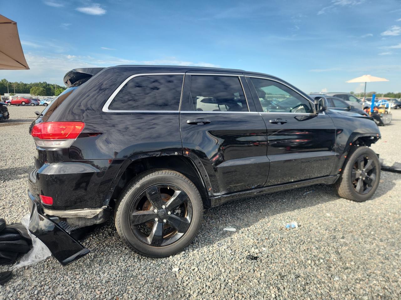2015 Jeep Grand Cherokee Laredo Black vin: 1C4RJFAG5FC799123