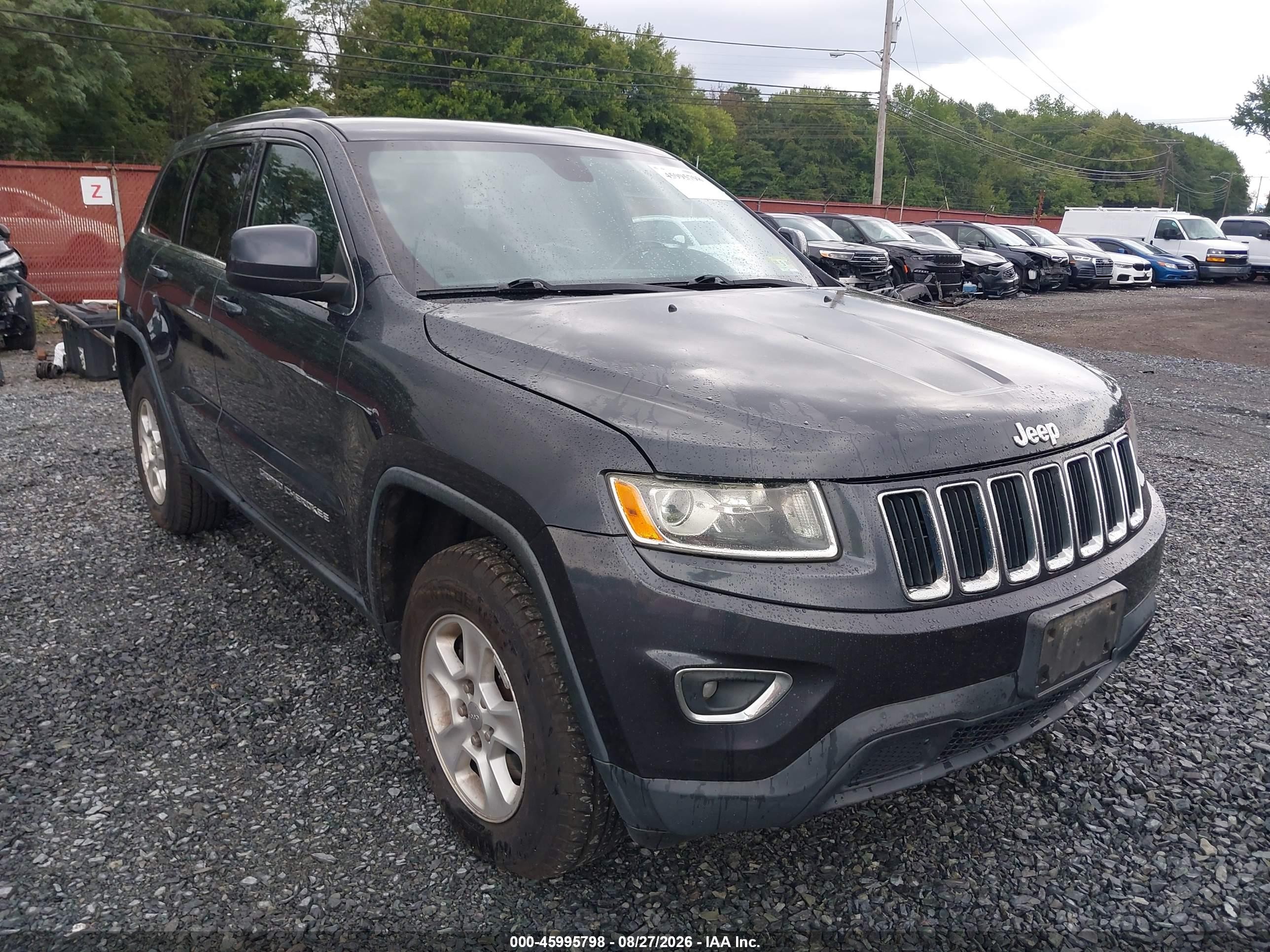 2015 Jeep Grand Cherokee Laredo Blue vin: 1C4RJFAG5FC853021
