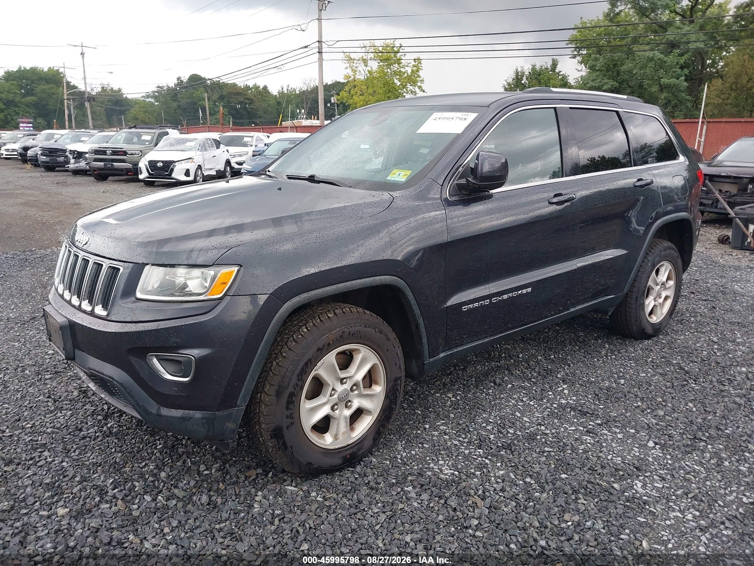 2015 Jeep Grand Cherokee Laredo Blue vin: 1C4RJFAG5FC853021