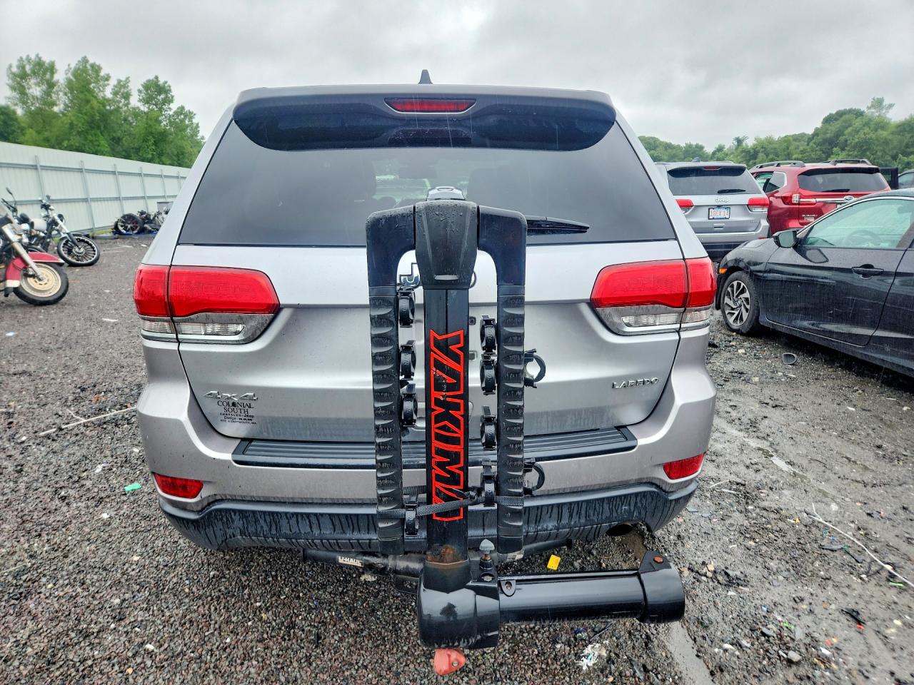 2015 Jeep Grand Cherokee Laredo Серый vin: 1C4RJFAG5FC895754