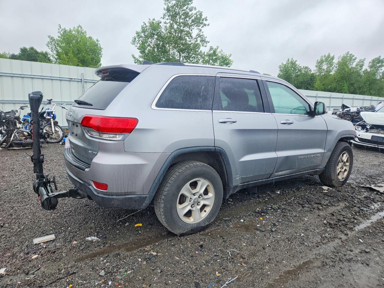 2015 Jeep Grand Cherokee Laredo Серый vin: 1C4RJFAG5FC895754