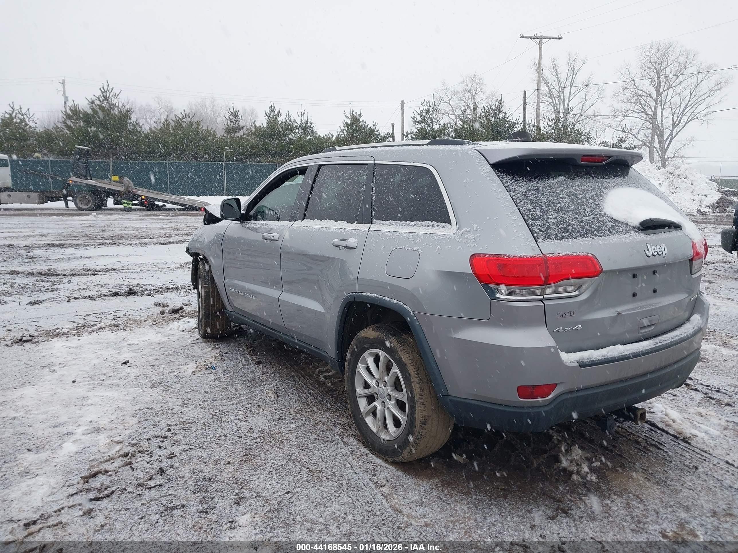 2015 Jeep Grand Cherokee Laredo Серебряный vin: 1C4RJFAG5FC895852